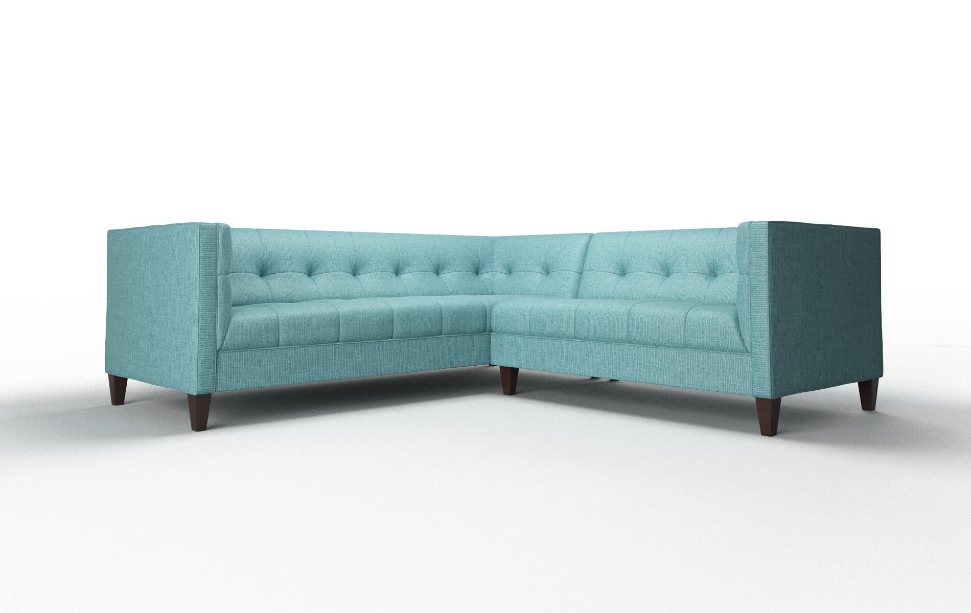Messina Hepburn_hrp emerald Sectional Espresso Legs  1