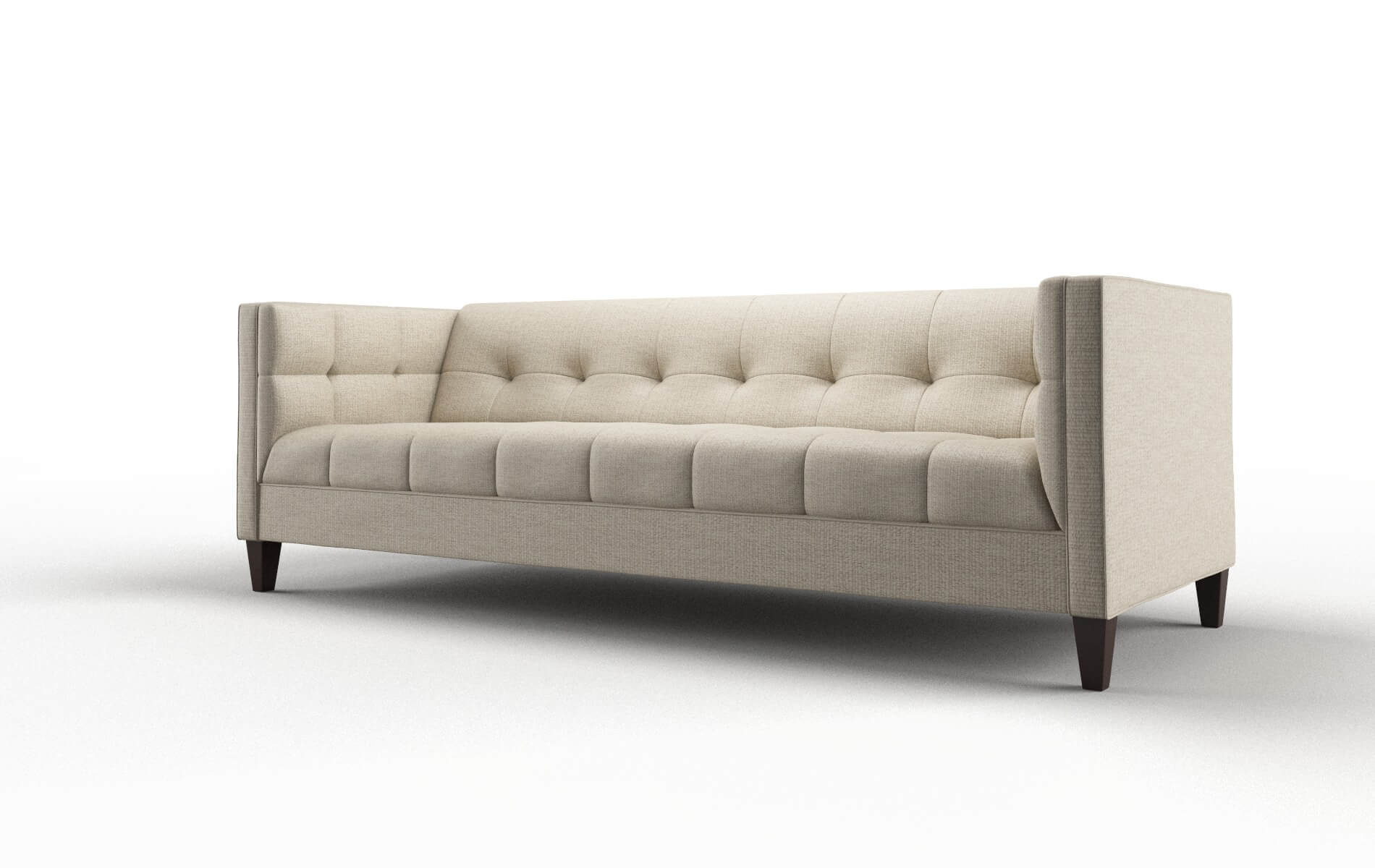 Messina Insight Barley Sofa espresso legs 4