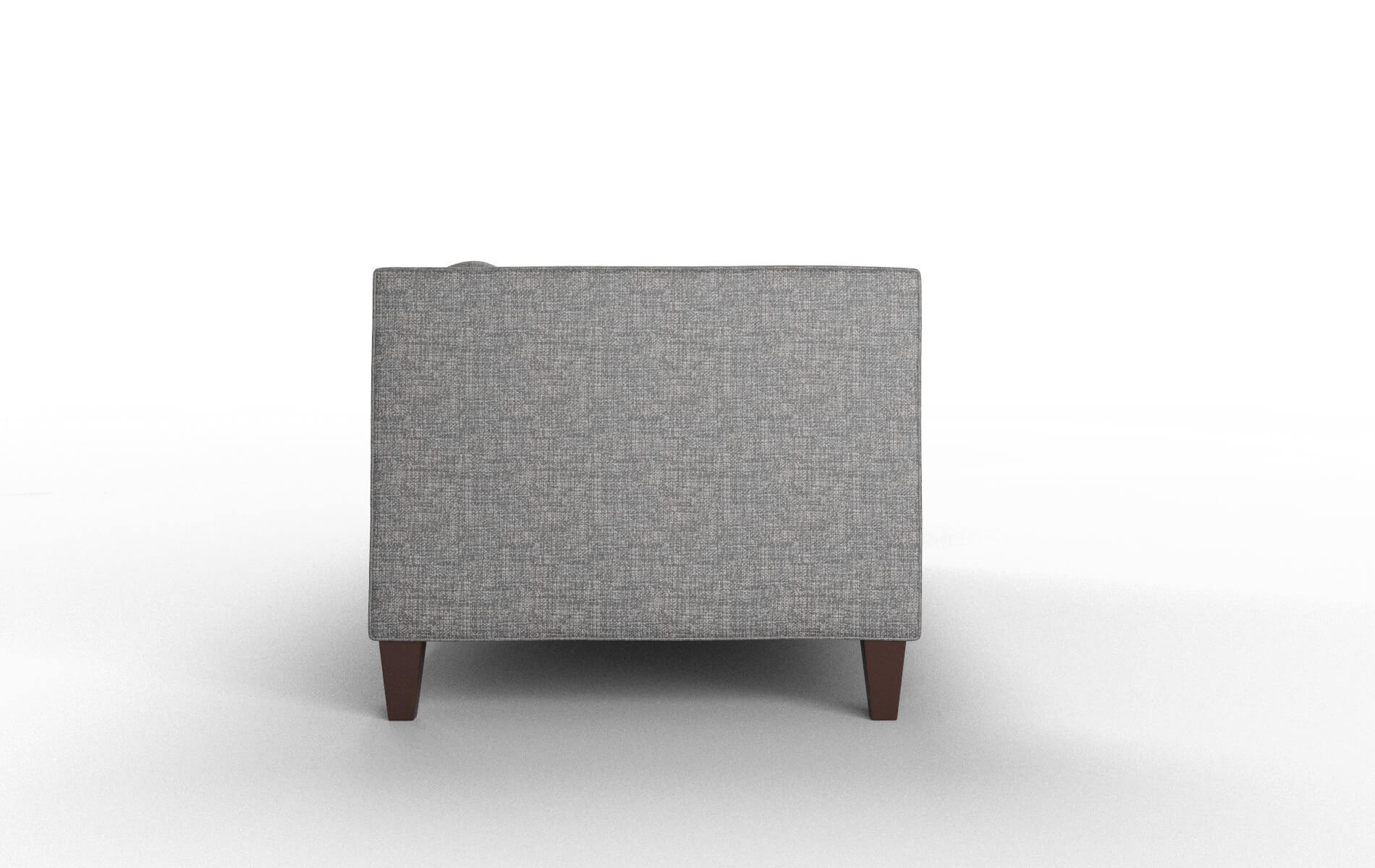 Messina Insight Charcoal Sofa espresso legs 3