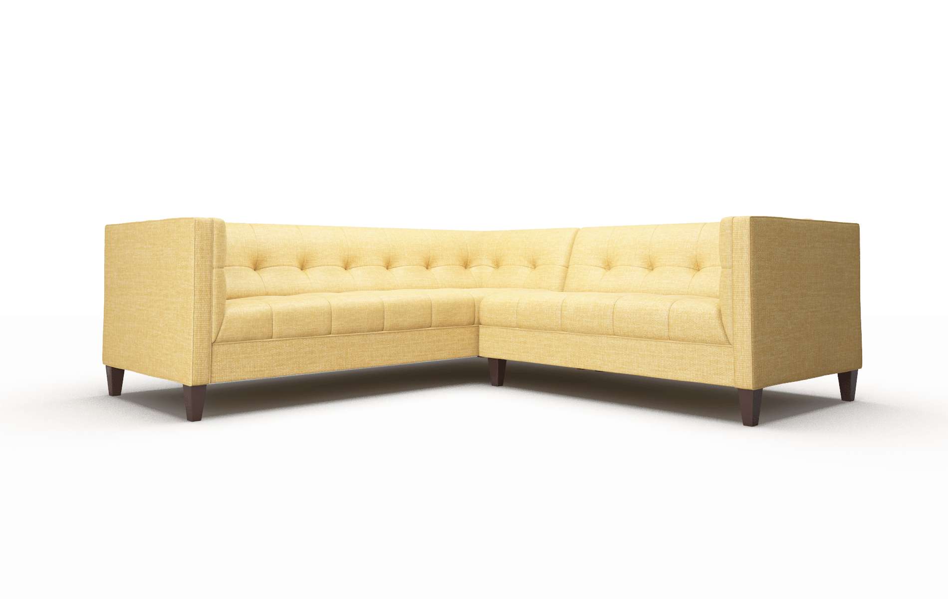 Messina Insight Citronella Sectional espresso legs 1