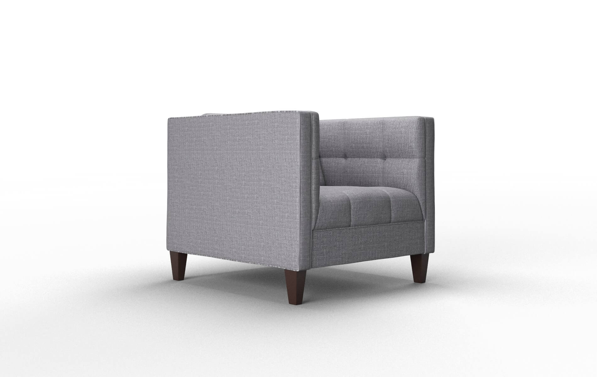 Messina Insight Denim Chair espresso legs 2