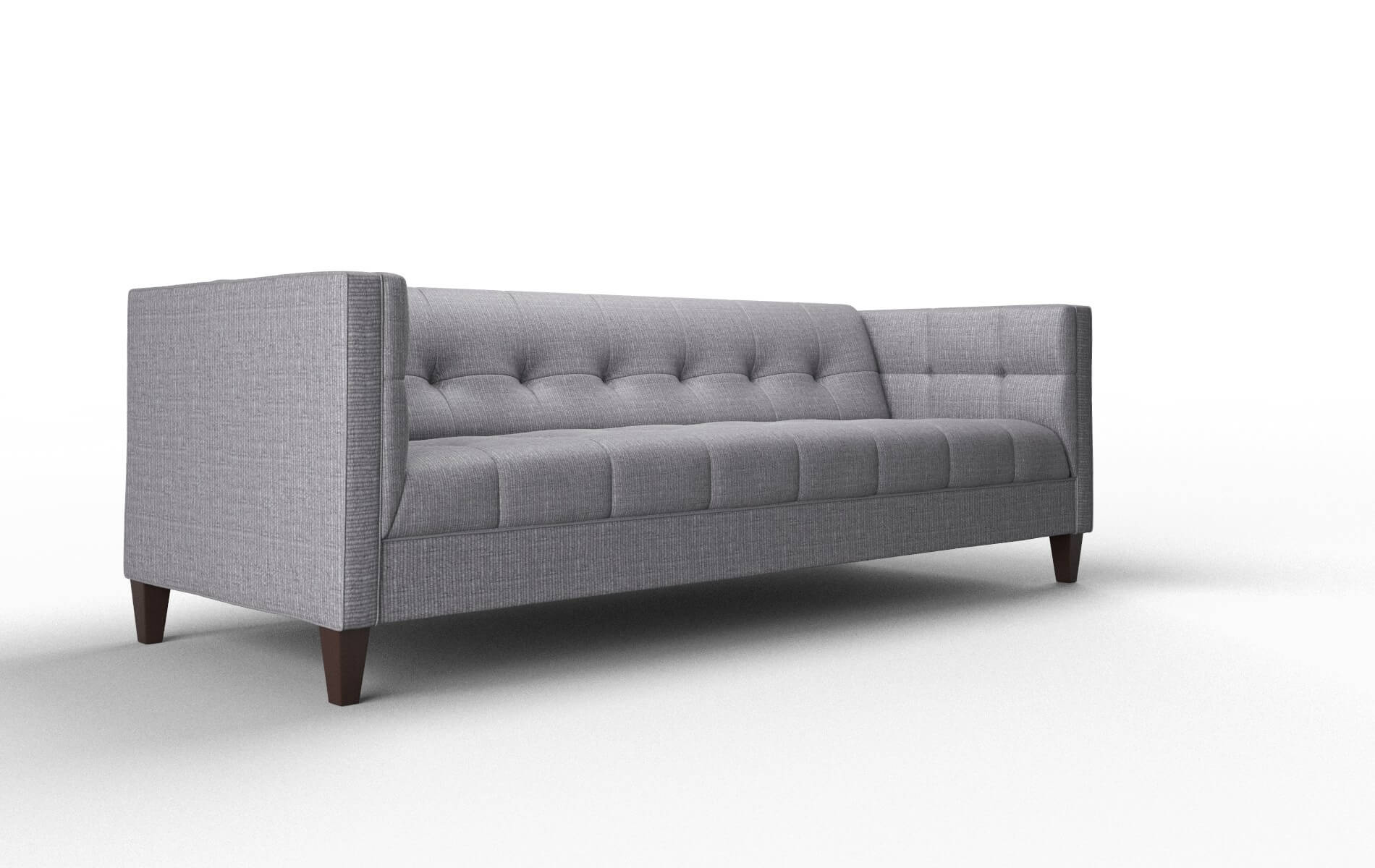 Messina Insight Denim Sofa espresso legs 2