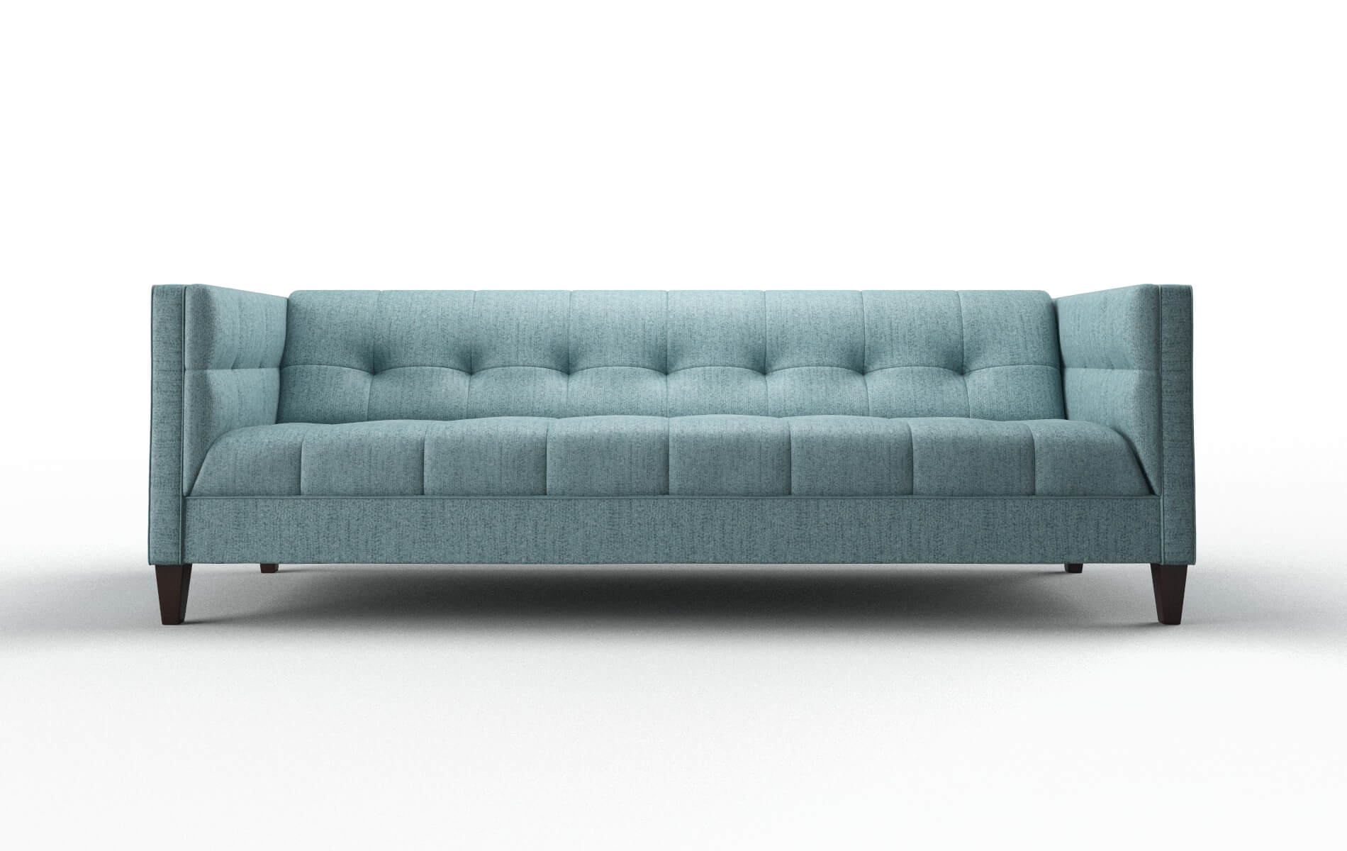Messina Insight Peacock Sofa espresso legs 1