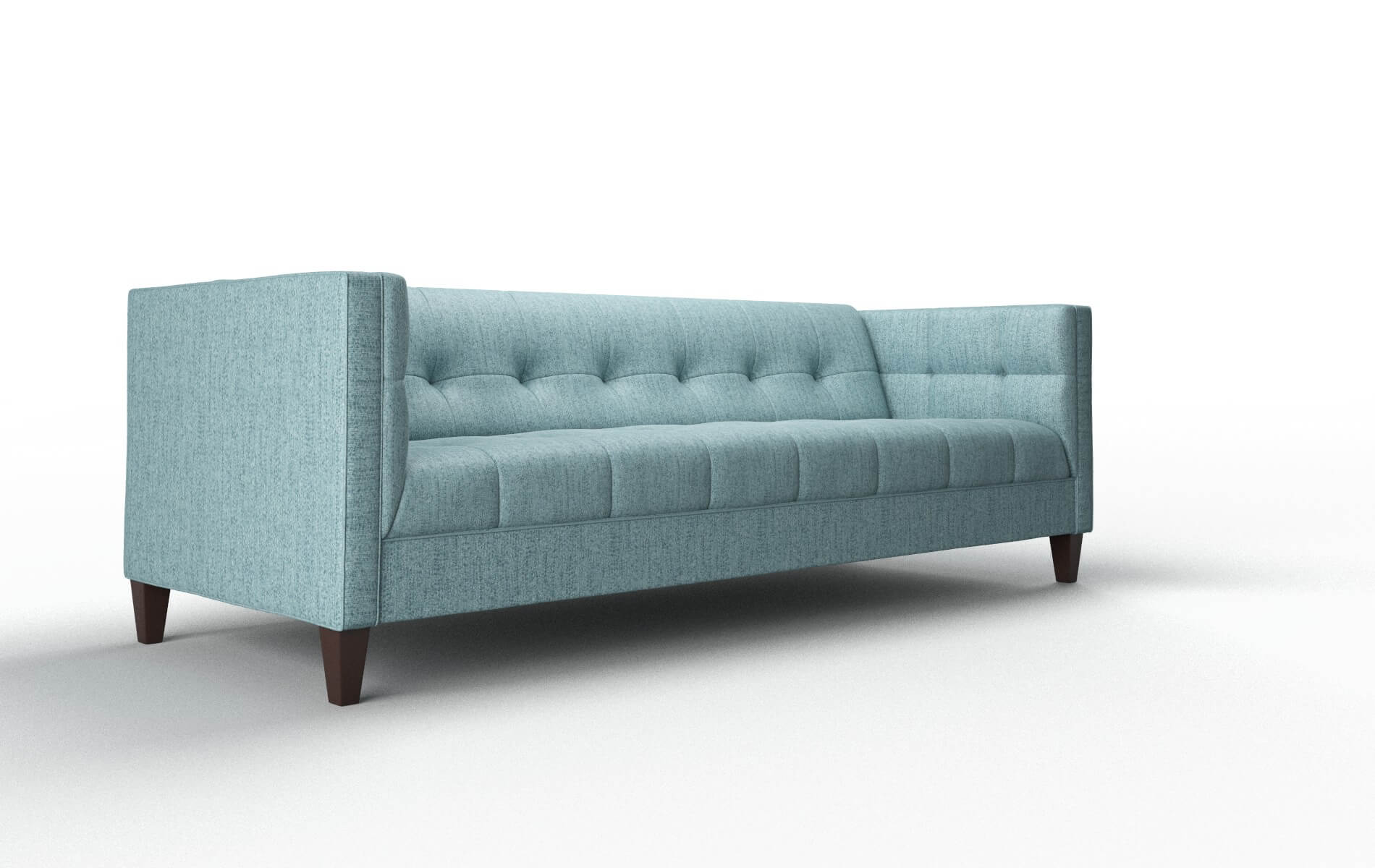 Messina Insight Peacock Sofa espresso legs 2