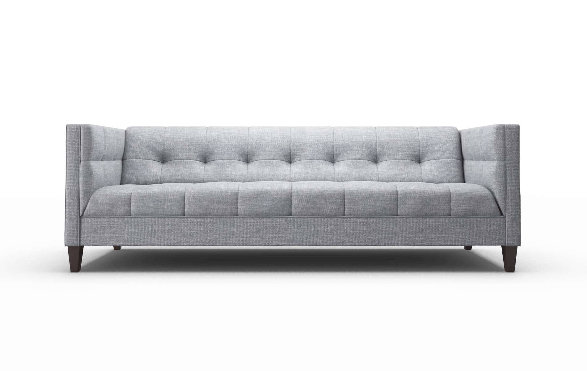 Messina Keylargo Ash Sofa espresso legs 1