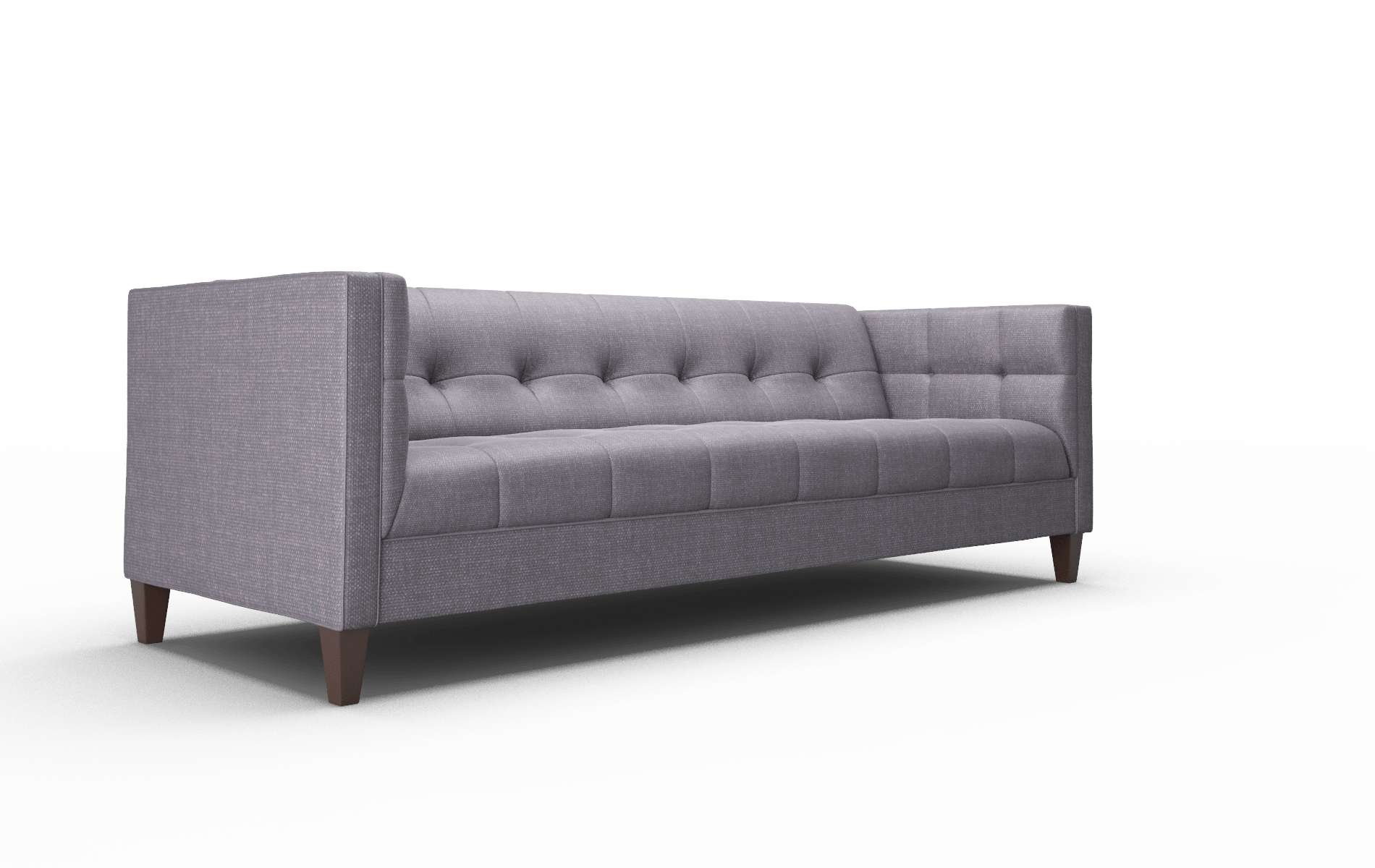 Messina Keylargo Grape Sofa espresso legs 2