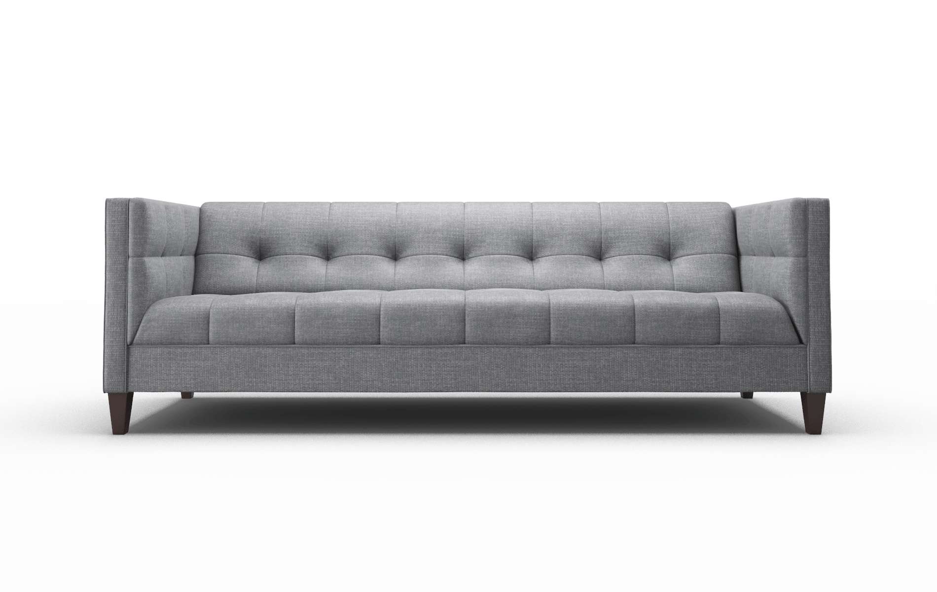 Messina Keylargo Graphite Sofa espresso legs 1