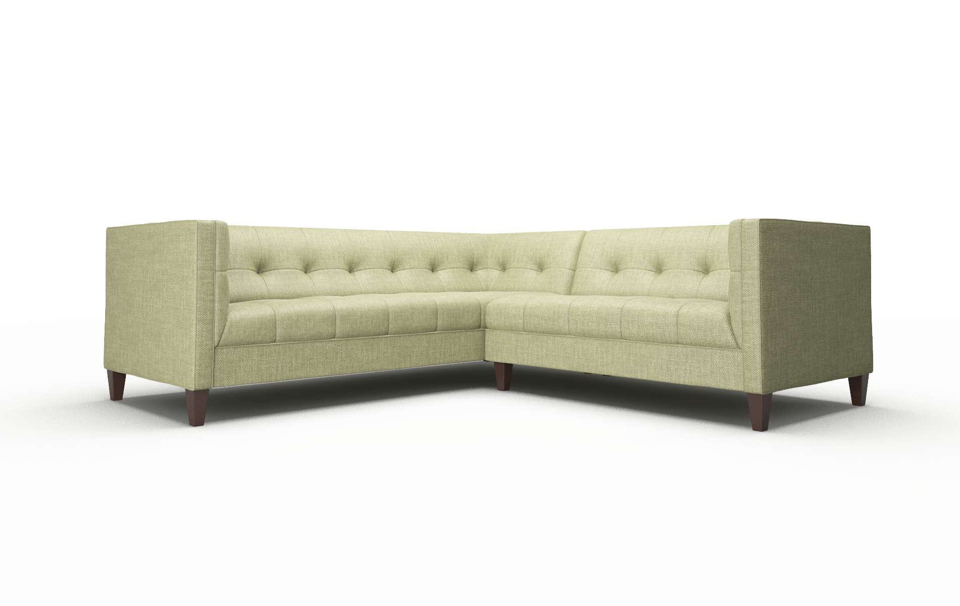 Messina Keylargo Grass Sectional espresso legs 1