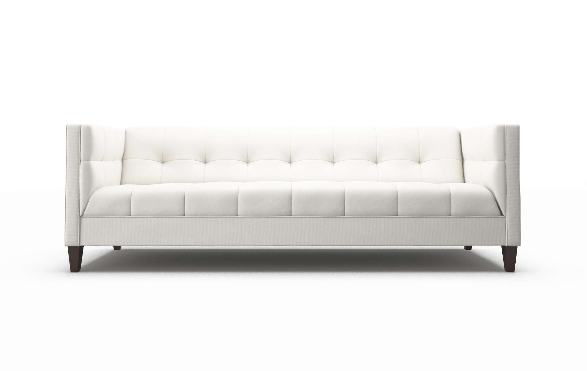 Messina Keylargo Oatmeal Sofa espresso legs 1