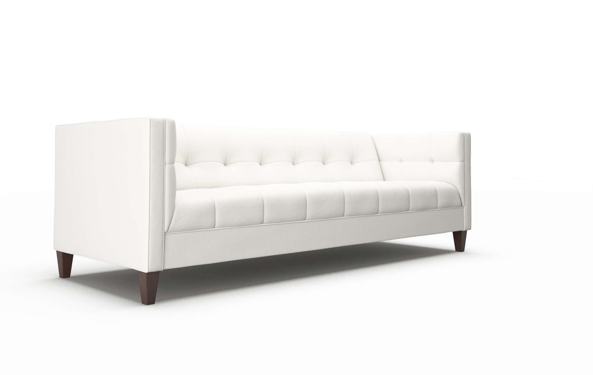 Messina Keylargo Oatmeal Sofa espresso legs 2