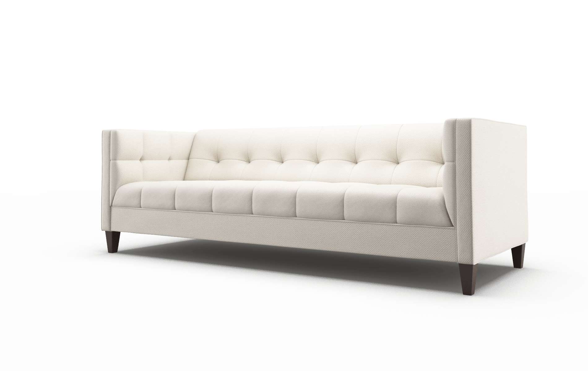 Messina Malibu Linen Sofa espresso legs 4