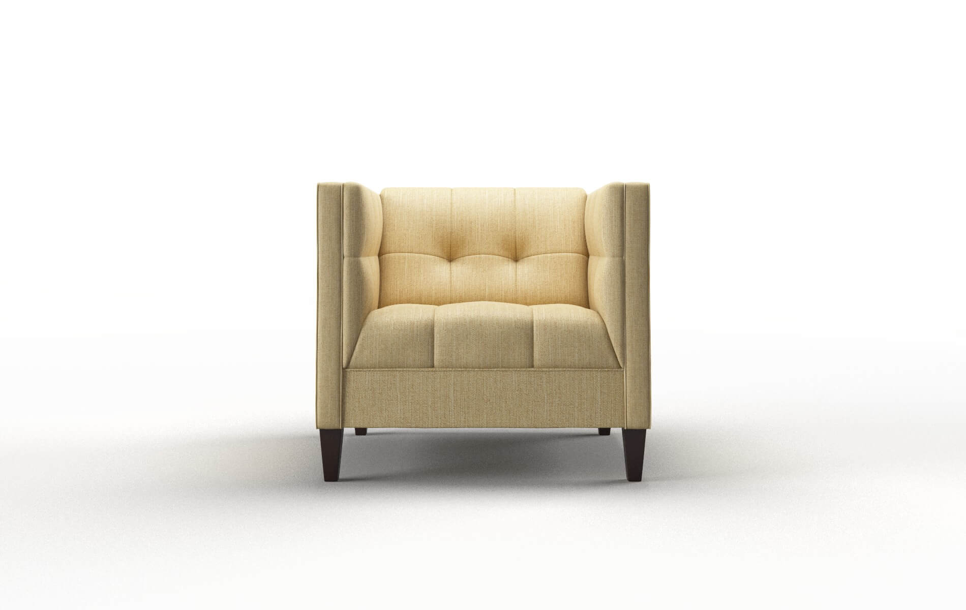 Messina Malibu maize Chair Espresso Legs  1