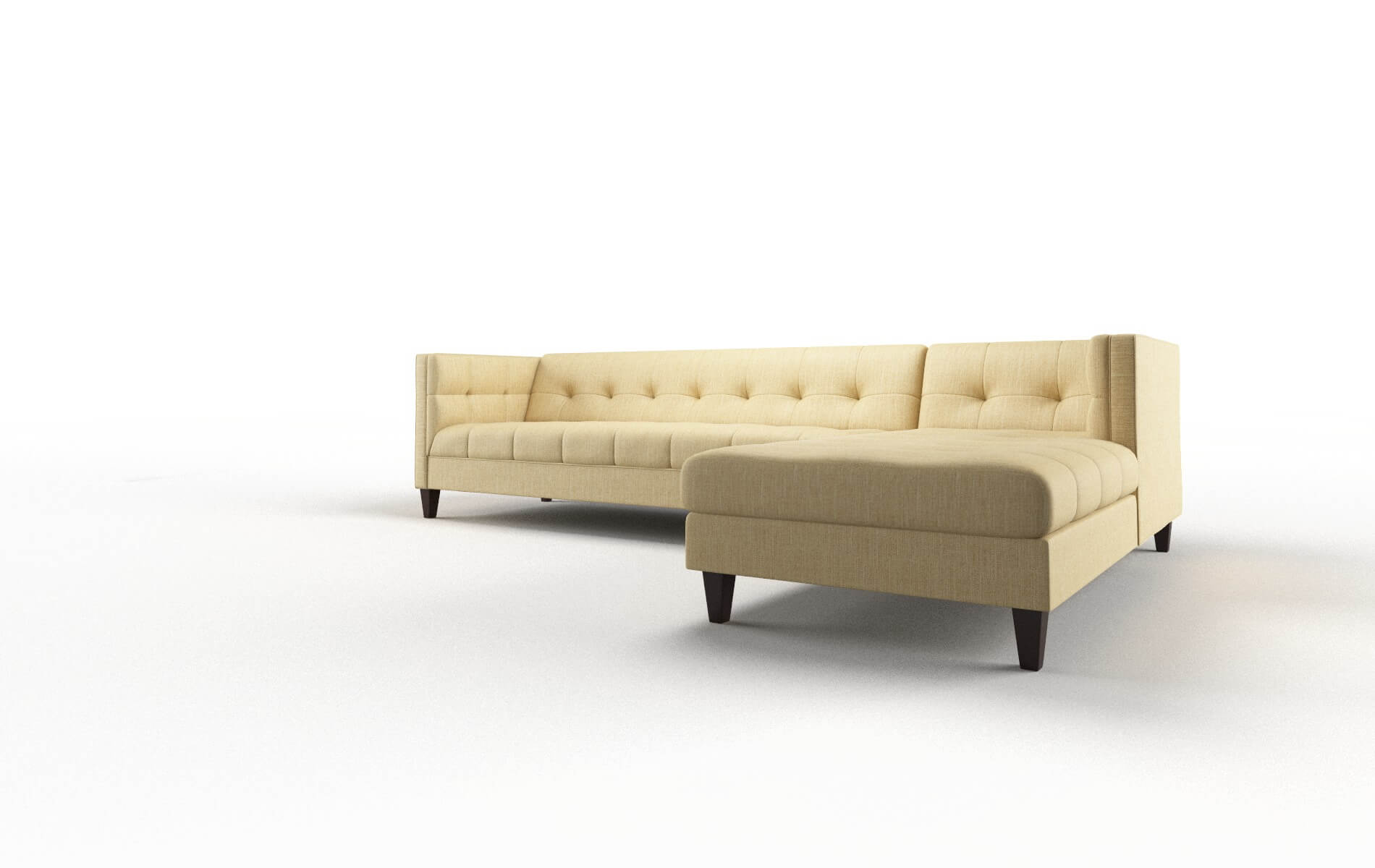 Messina Malibu Maize Panel espresso legs 4