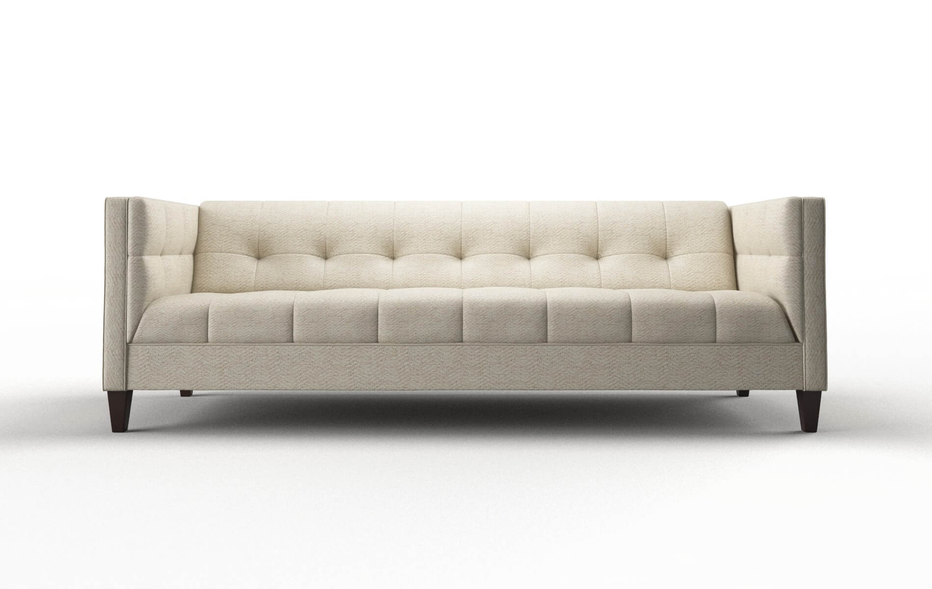 Messina Malibu Sand Sofa espresso legs 1