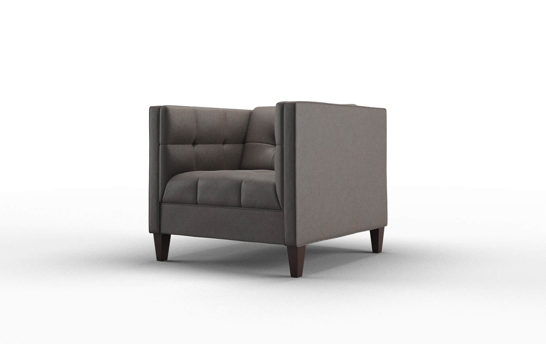 Messina Naples Graphite Chair espresso legs 4