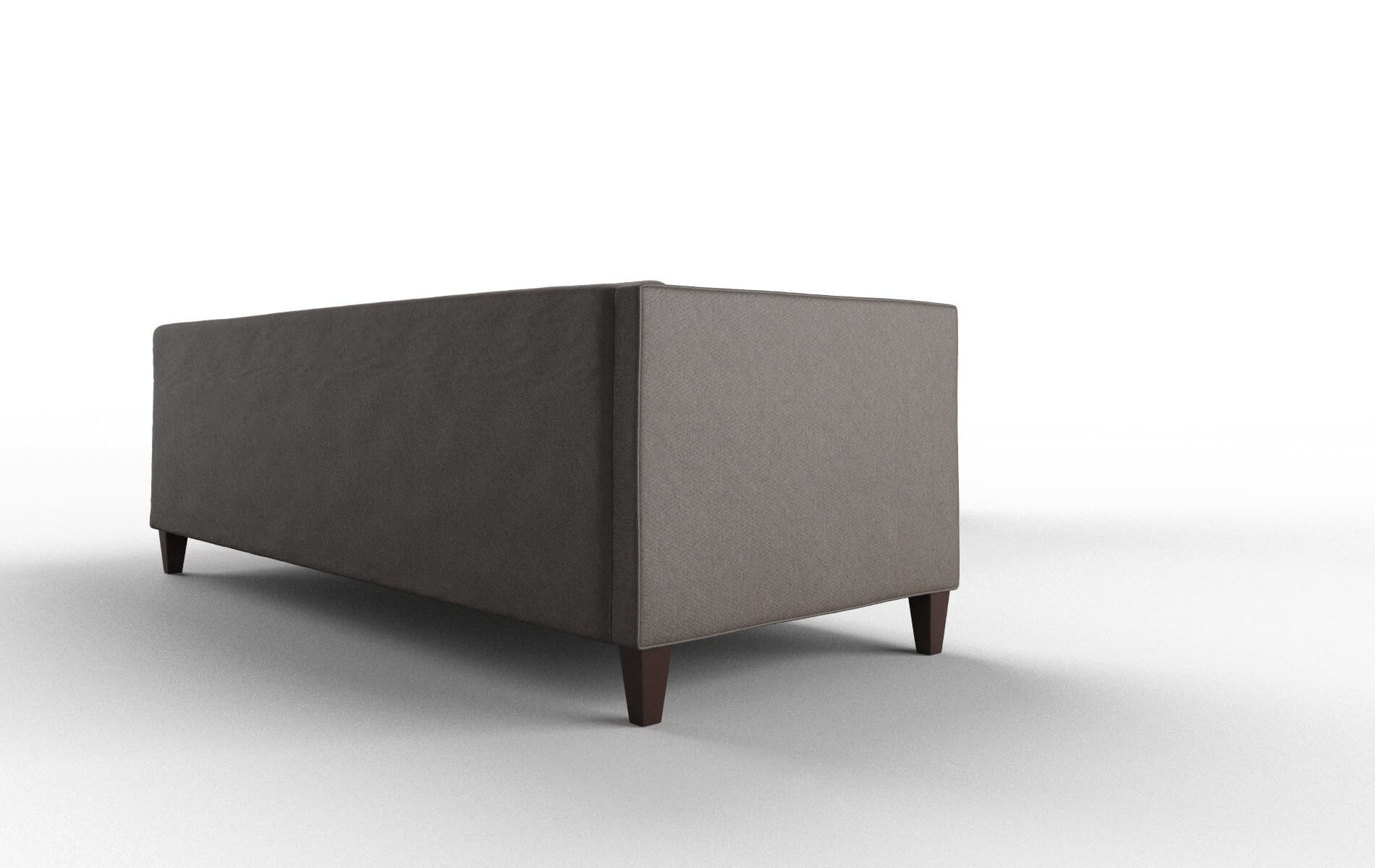 Messina Naples Graphite Sectional espresso legs 3