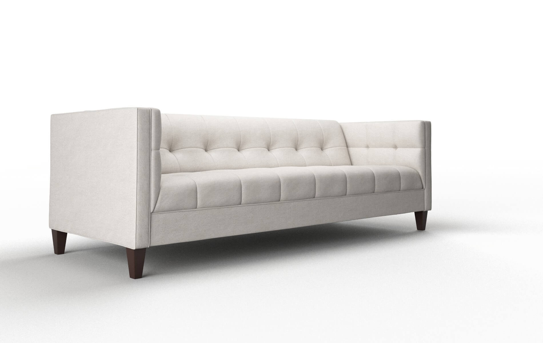 Messina Noble Grey Sofa espresso legs 2