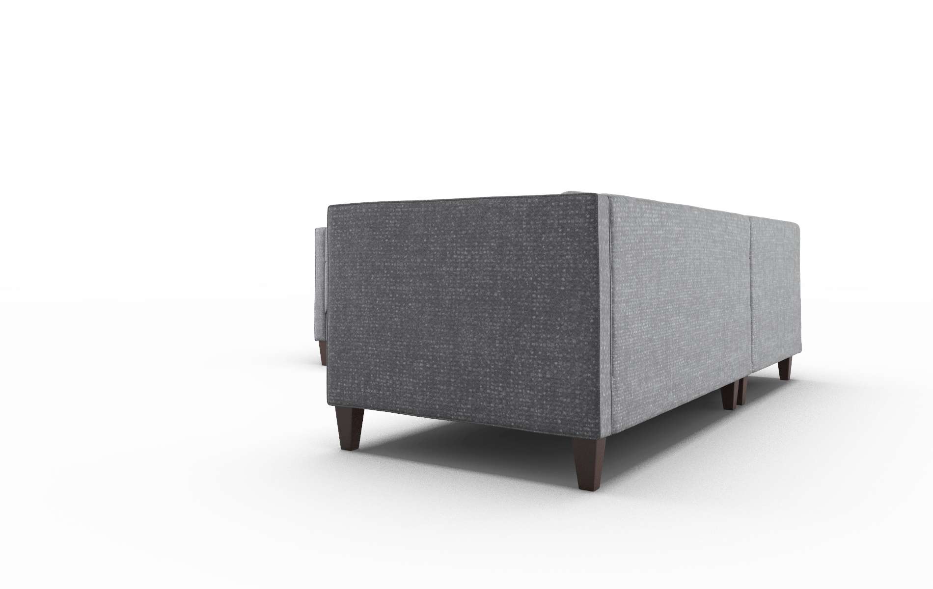 Messina Notion Graphite Sectional espresso legs 4