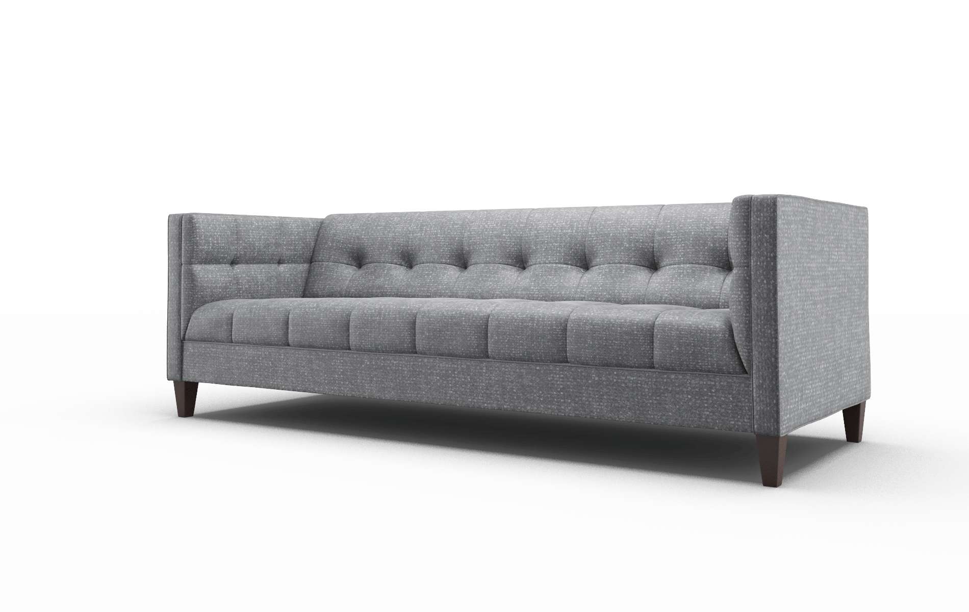 Messina Notion Graphite Sofa espresso legs 4