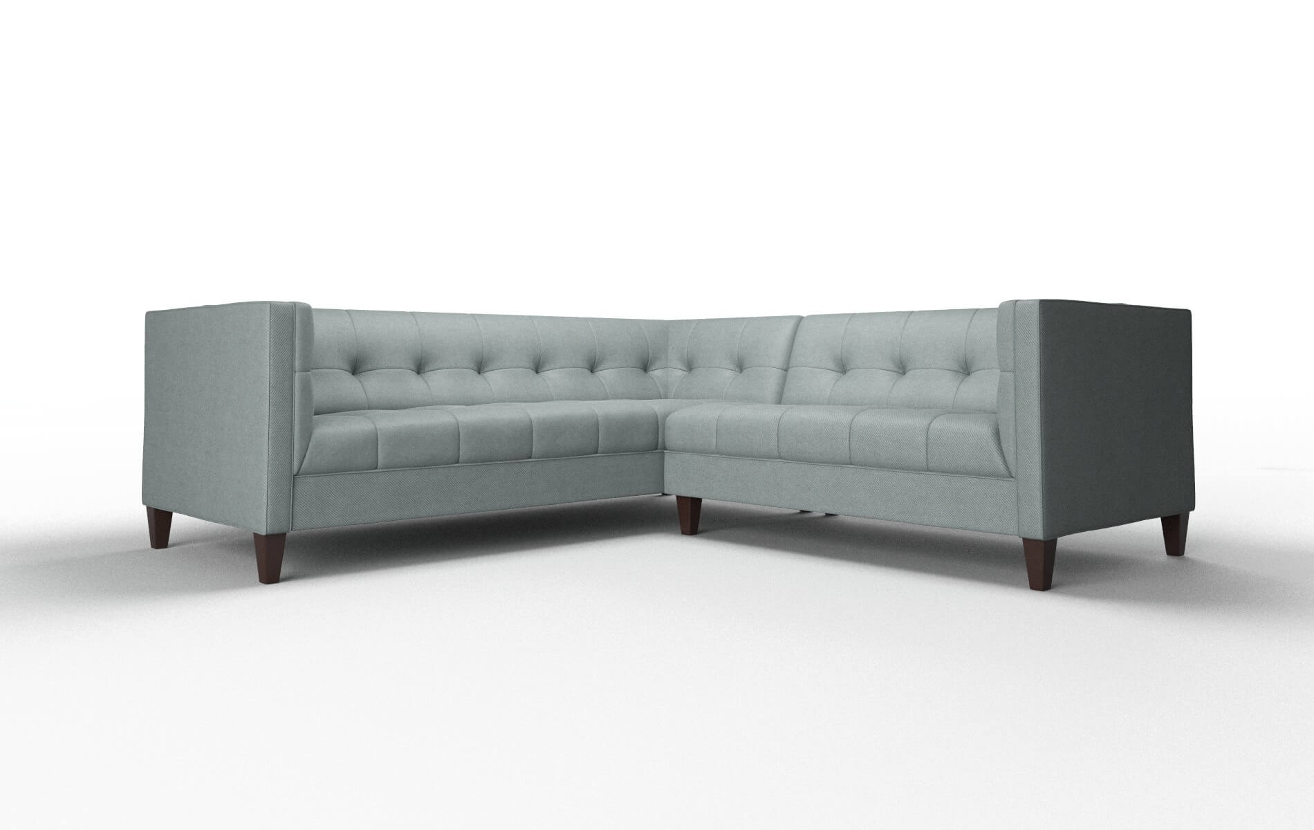 Messina Oakley Baltic Sectional espresso legs 1