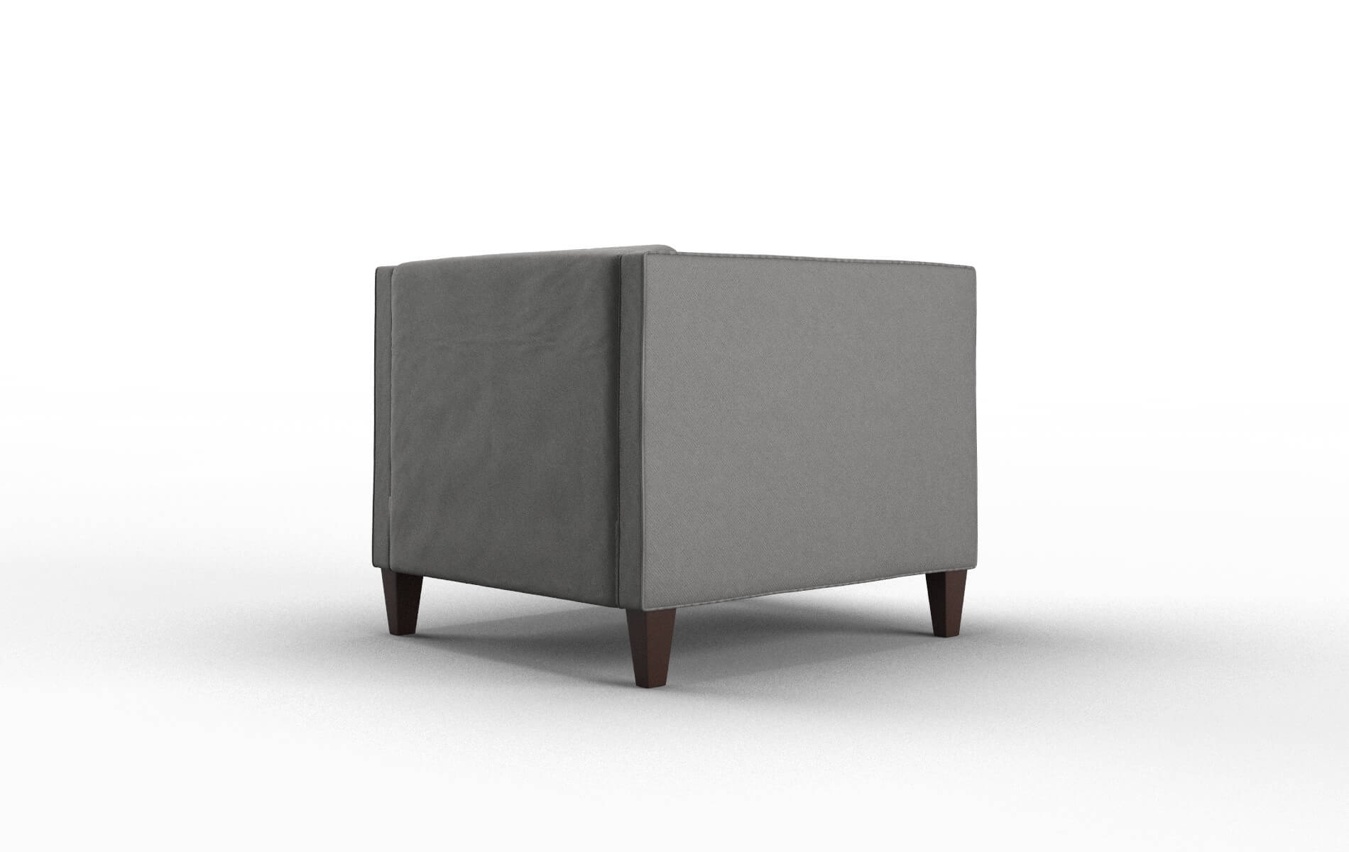 Messina Oakley Charcoal Chair espresso legs 5