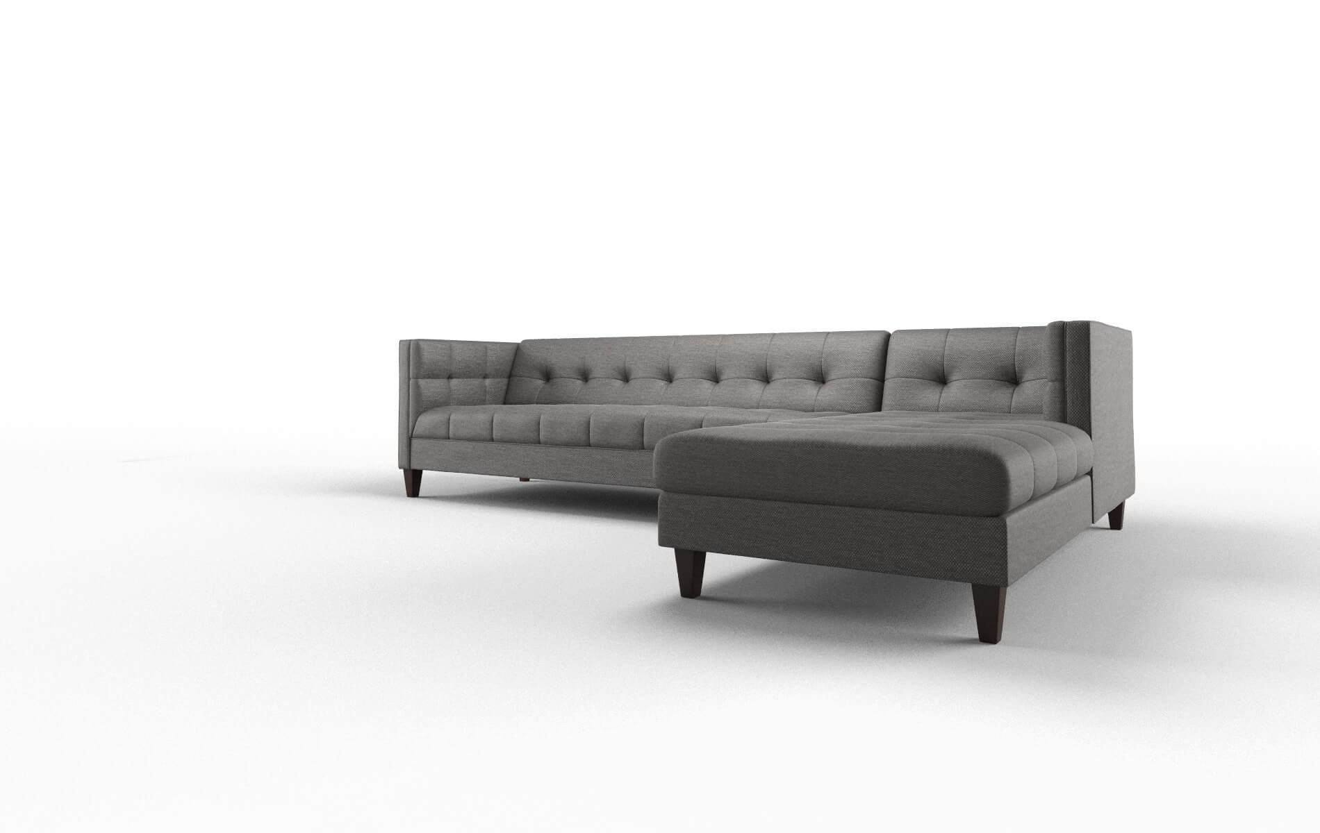 Messina Oscar Charcoal Panel espresso legs 4