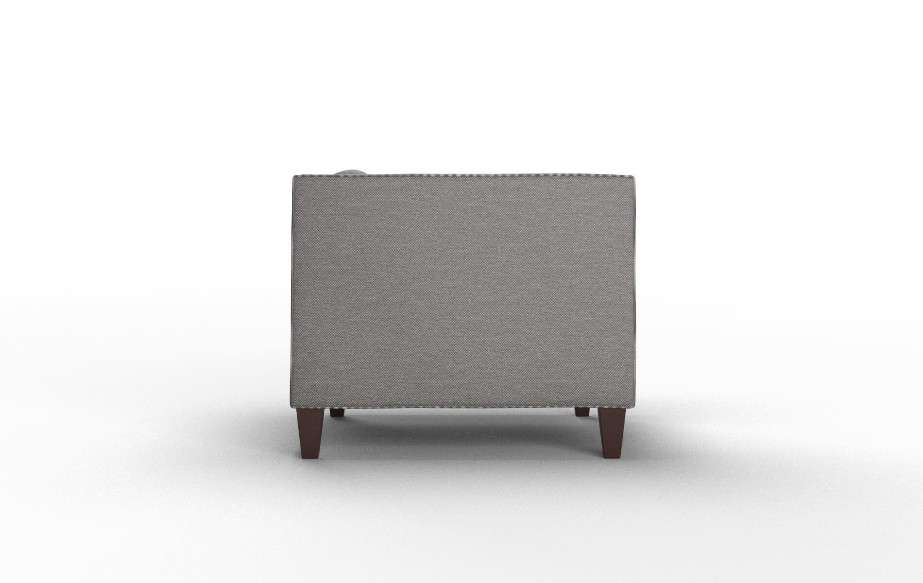 Messina Oscar Grey Chair espresso legs 3