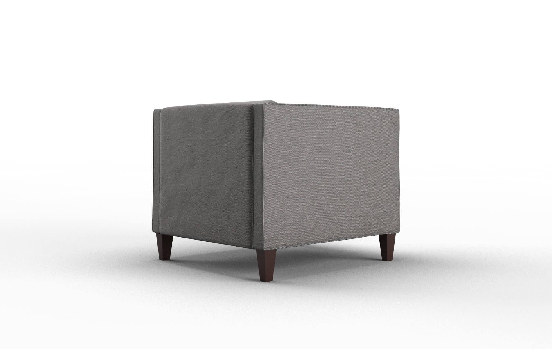 Messina Oscar Grey Chair espresso legs 5