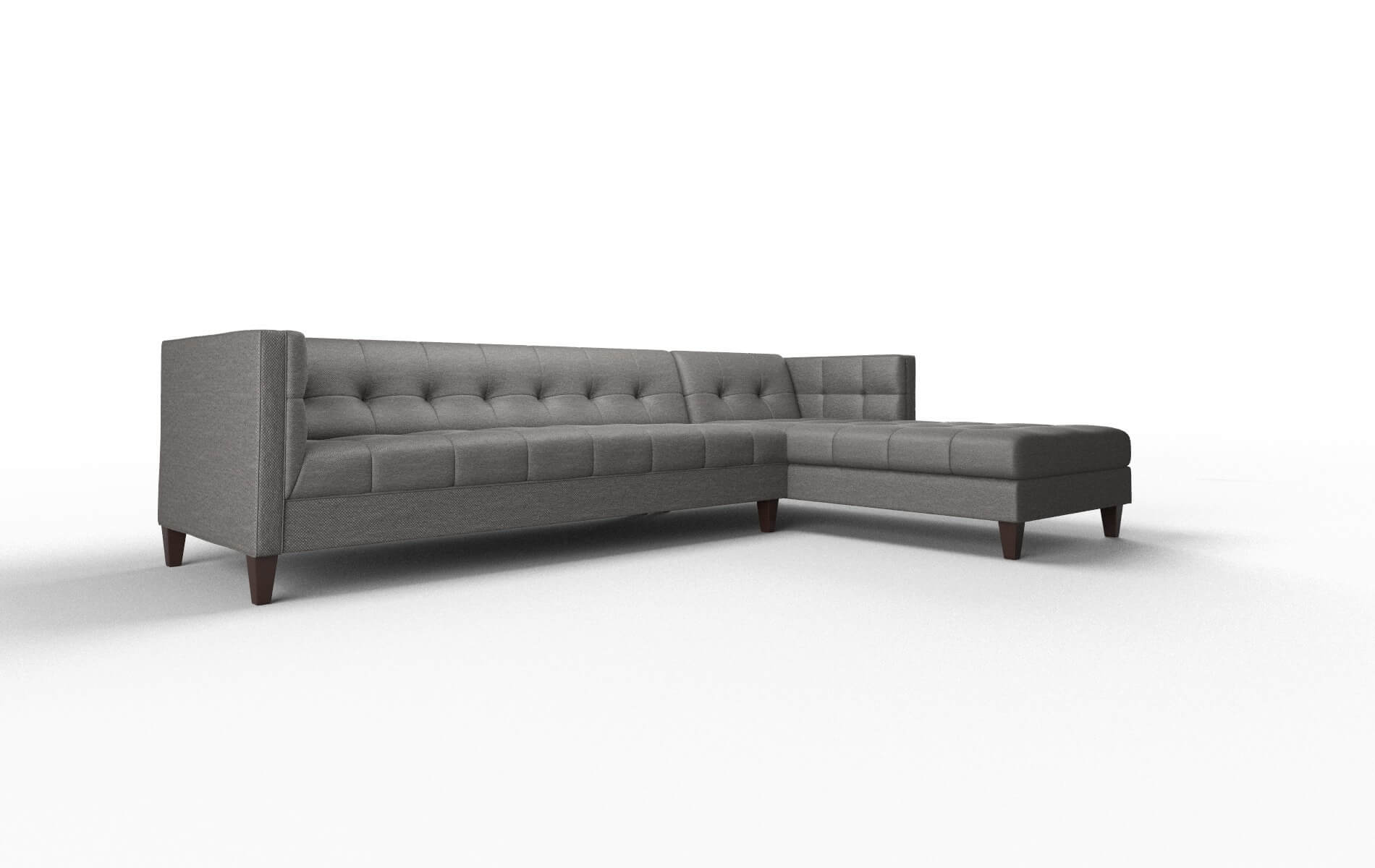 Messina Oscar Grey Panel espresso legs 2