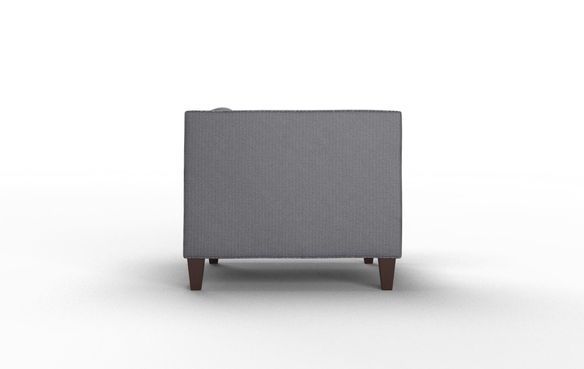 Messina Parker Charcoal Chair espresso legs 3