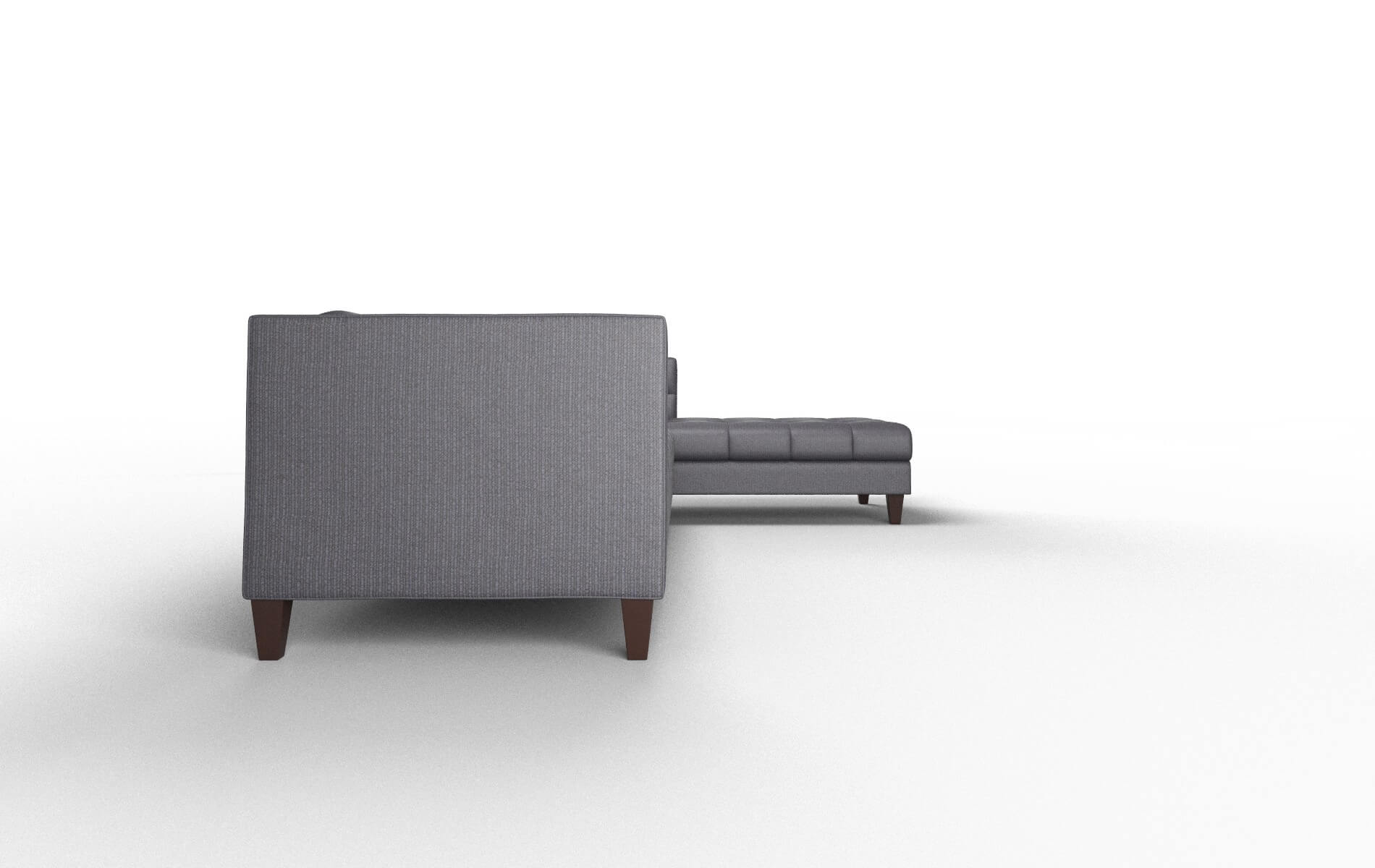 Messina Parker Charcoal Panel espresso legs 3