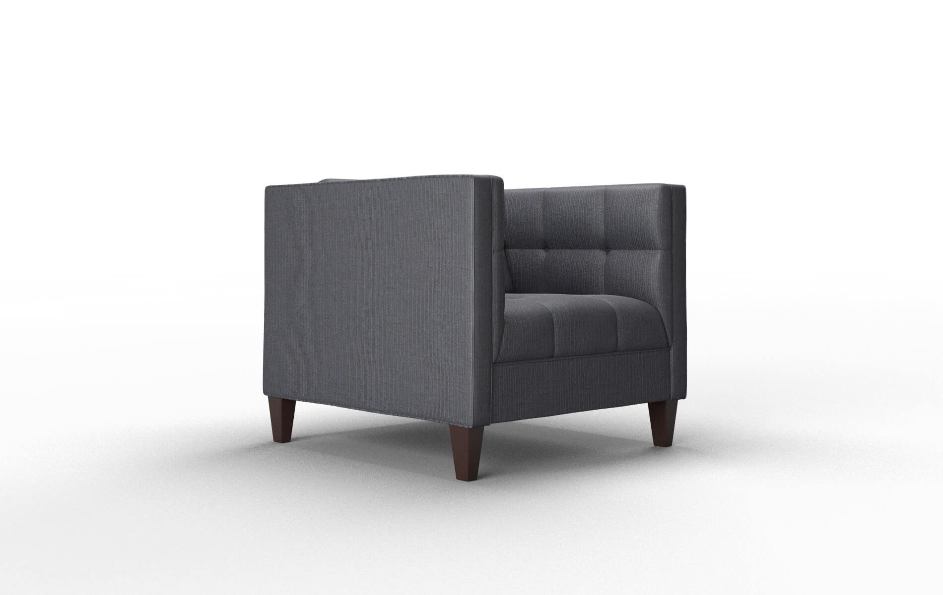 Messina Parker Midnight Chair espresso legs 2