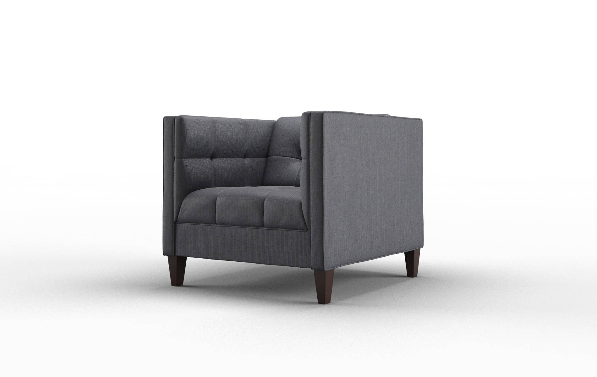 Messina Parker Midnight Chair espresso legs 4