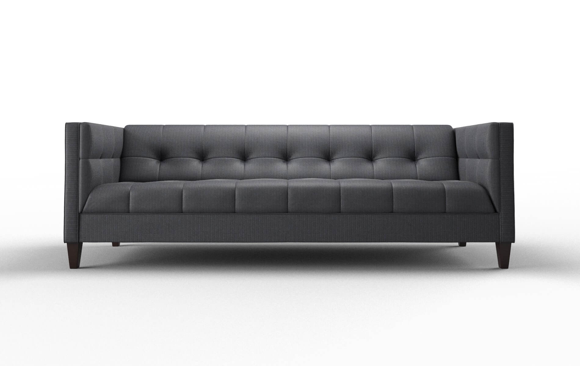 Messina Parker Midnight Sofa espresso legs 1