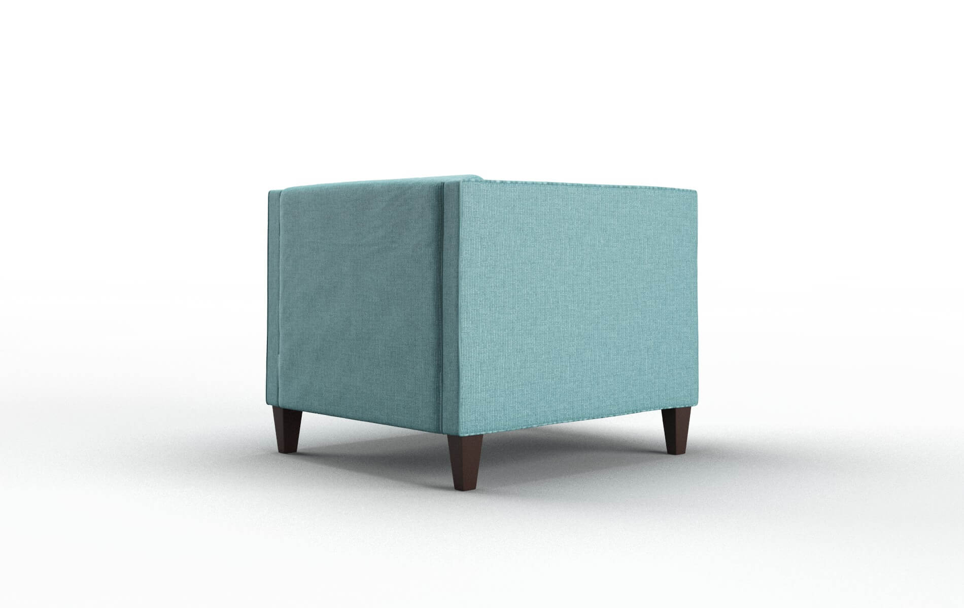 Messina Parker Turquoise Chair espresso legs 5