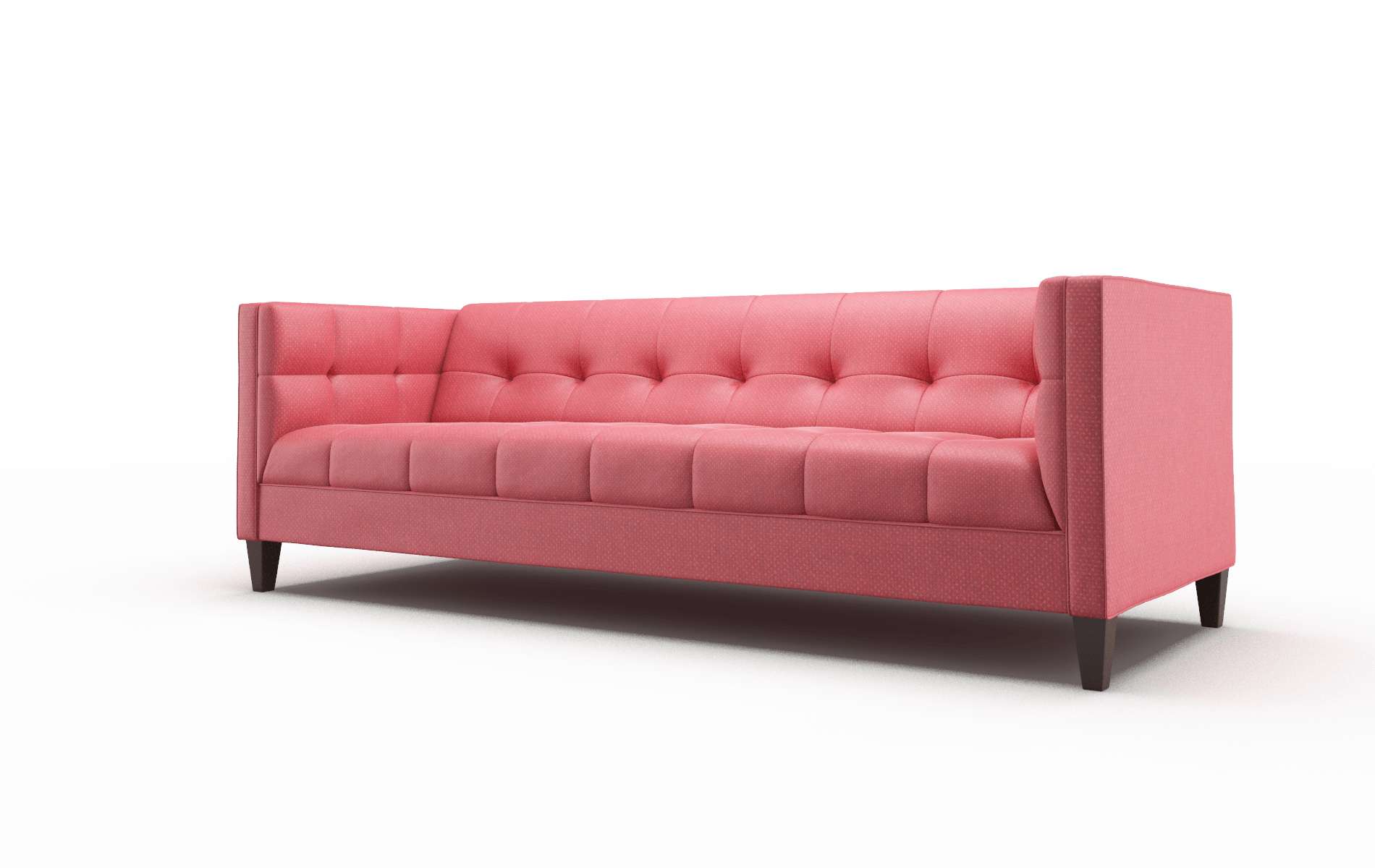 Messina Pauline Ruby Sofa espresso legs 4
