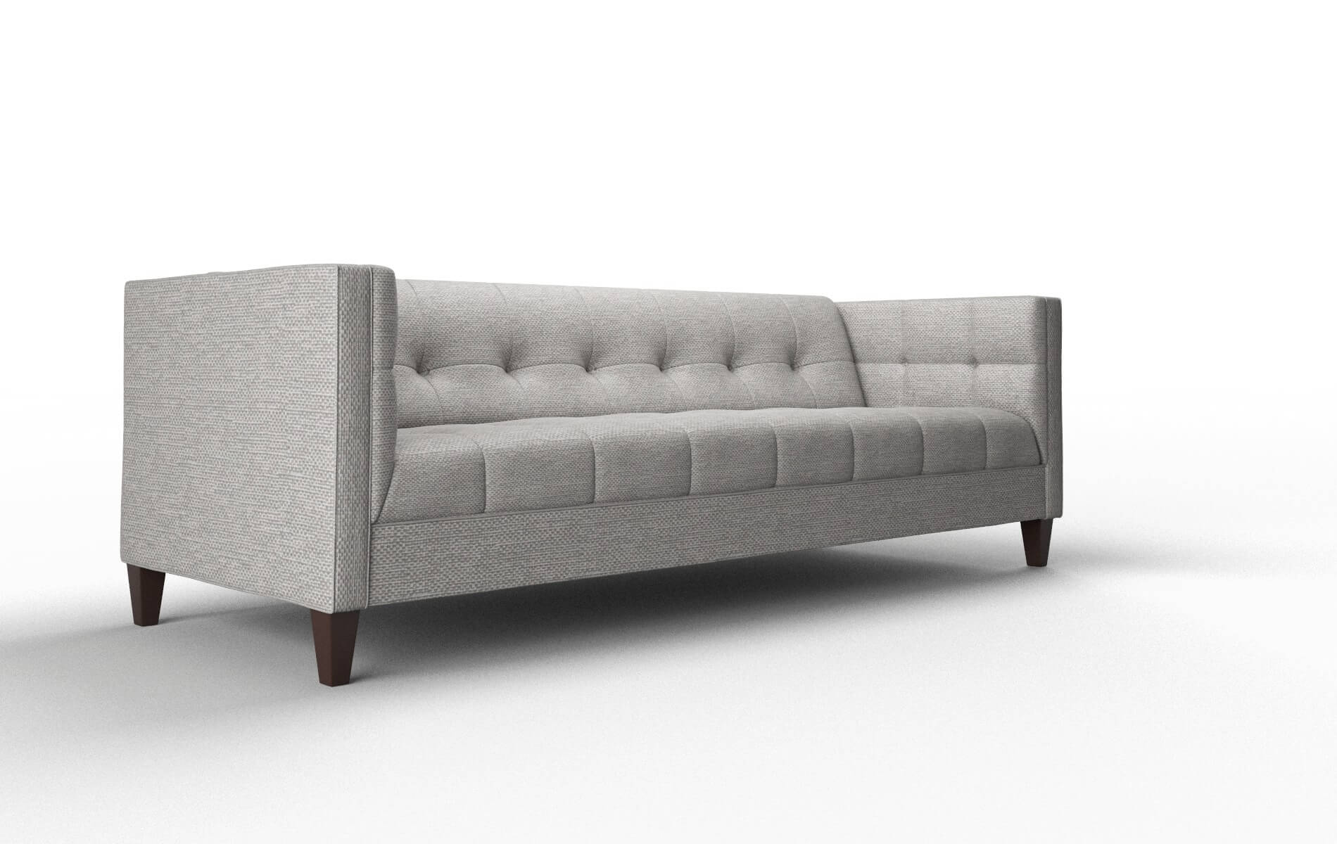 Messina Phoenix Smoke Sofa espresso legs 2