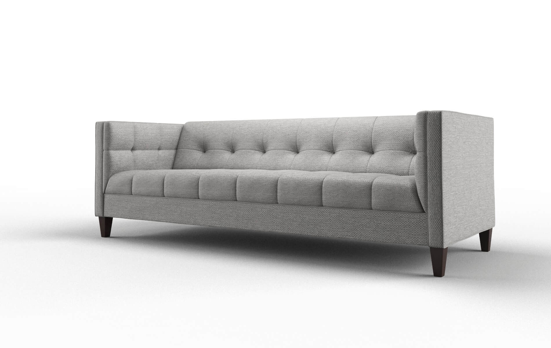 Messina Phoenix Smoke Sofa espresso legs 4