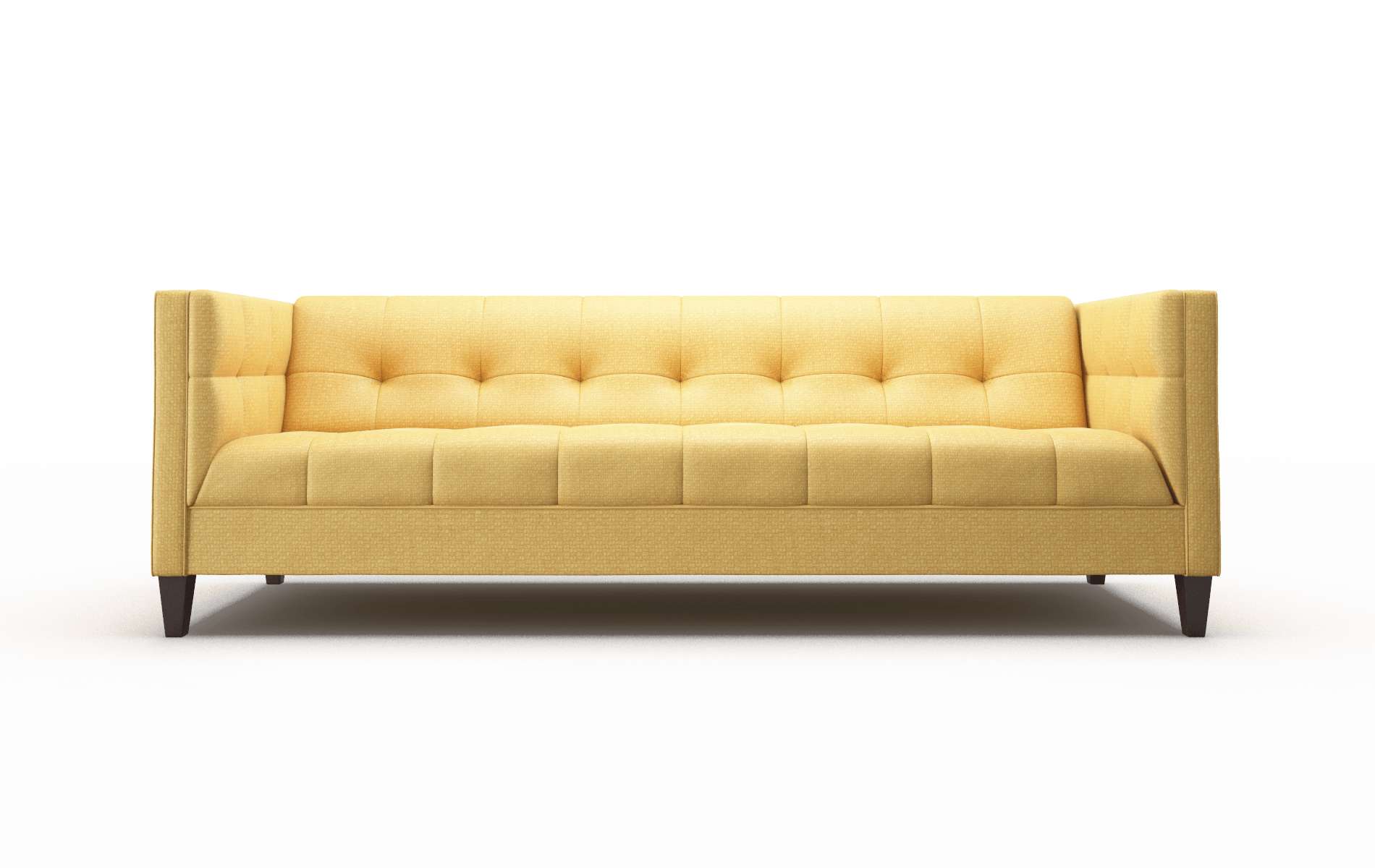 Messina Portland Dijon Sofa espresso legs 1