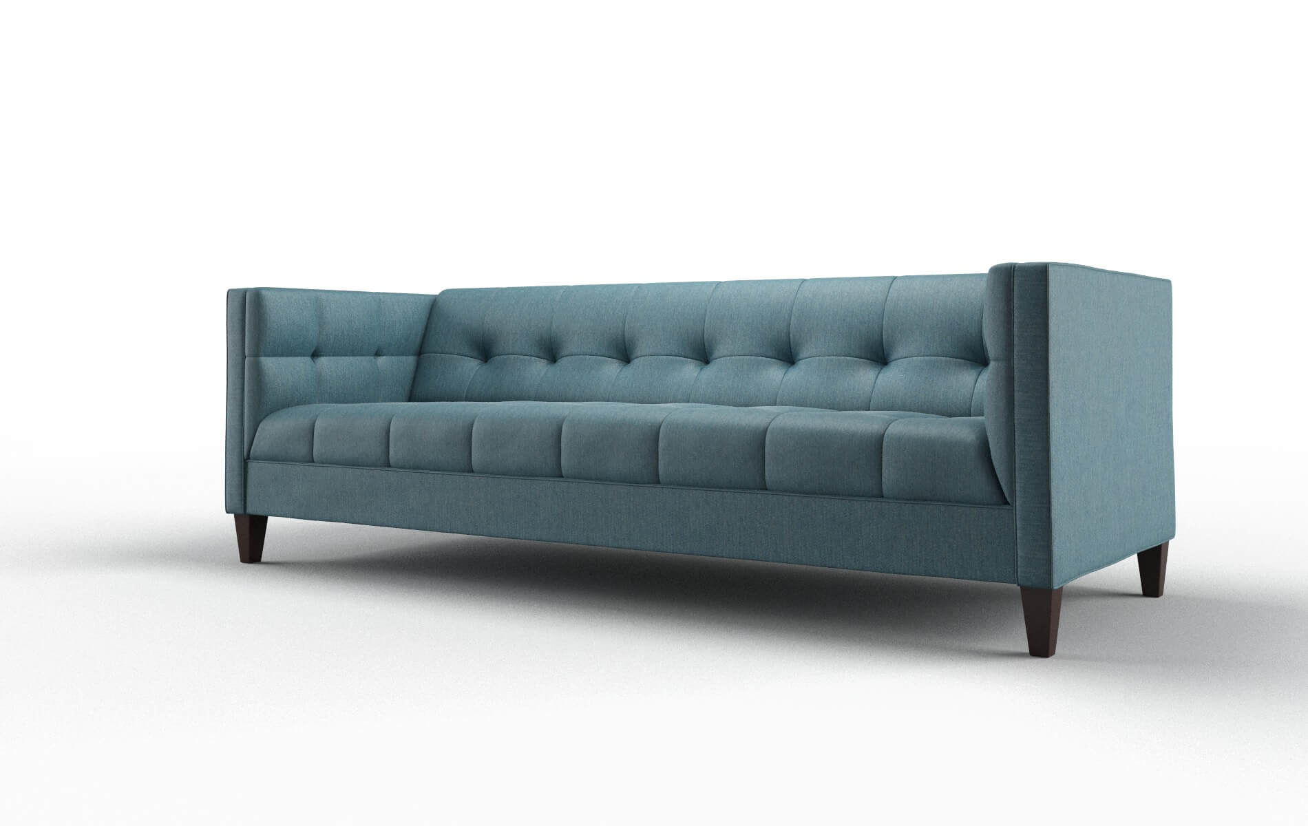 Messina Portland Prussian Sofa espresso legs 4