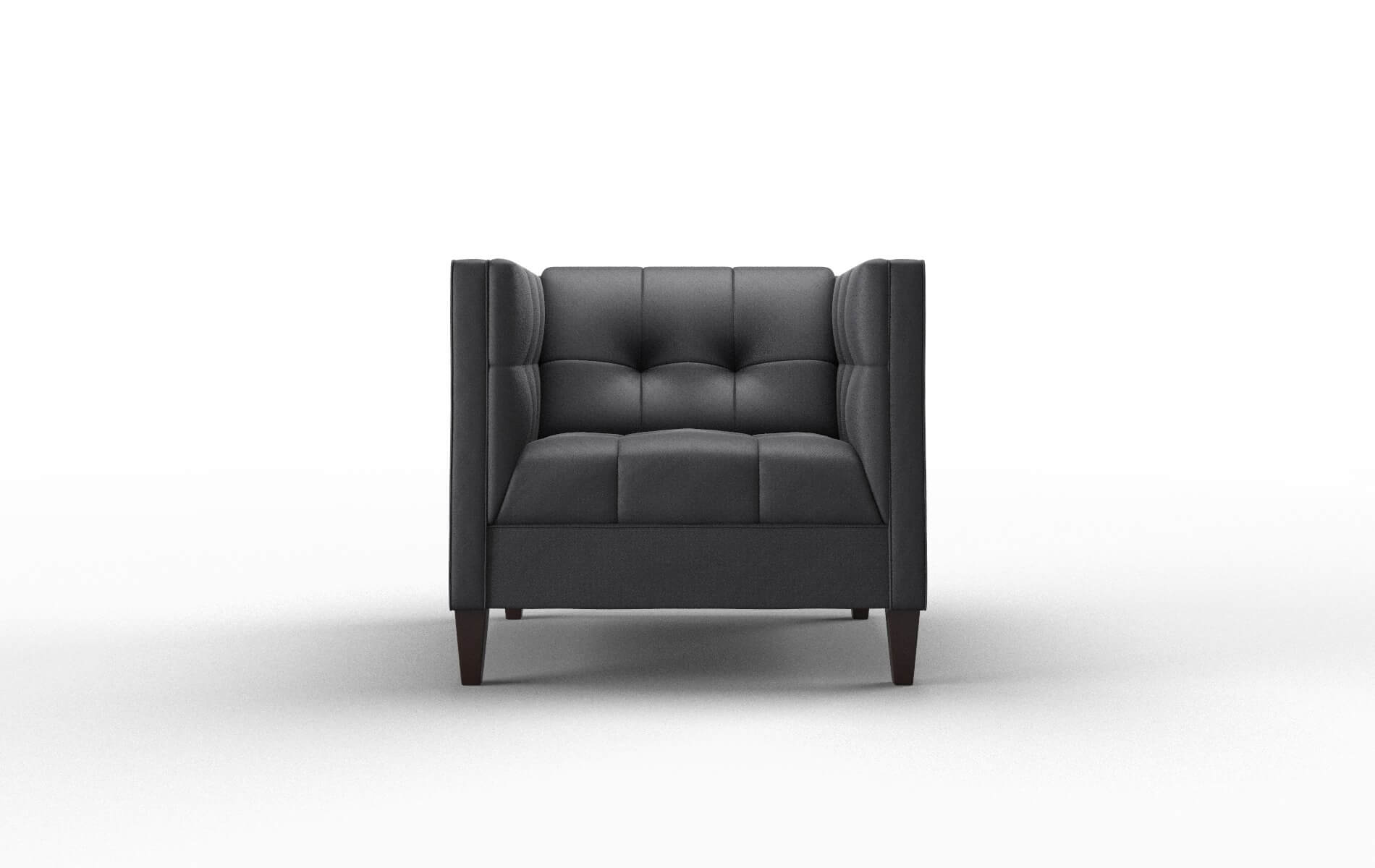 Messina Redondo Navy Chair espresso legs 1