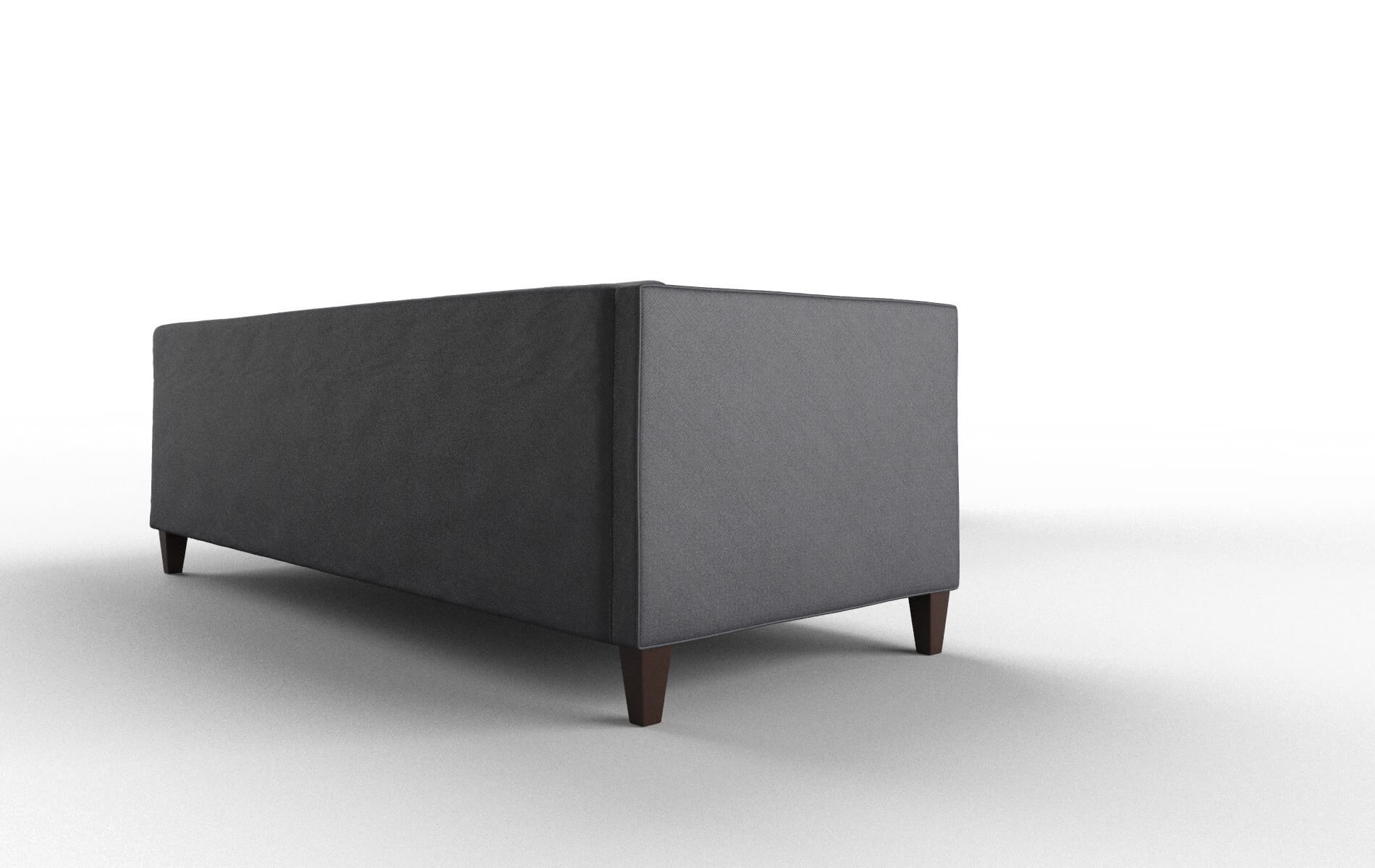 Messina Redondo Navy Sectional espresso legs 3