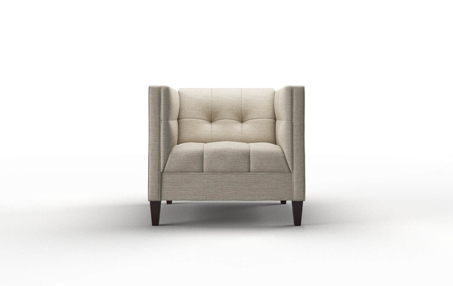 Messina Rocket dove Chair Espresso Legs  1