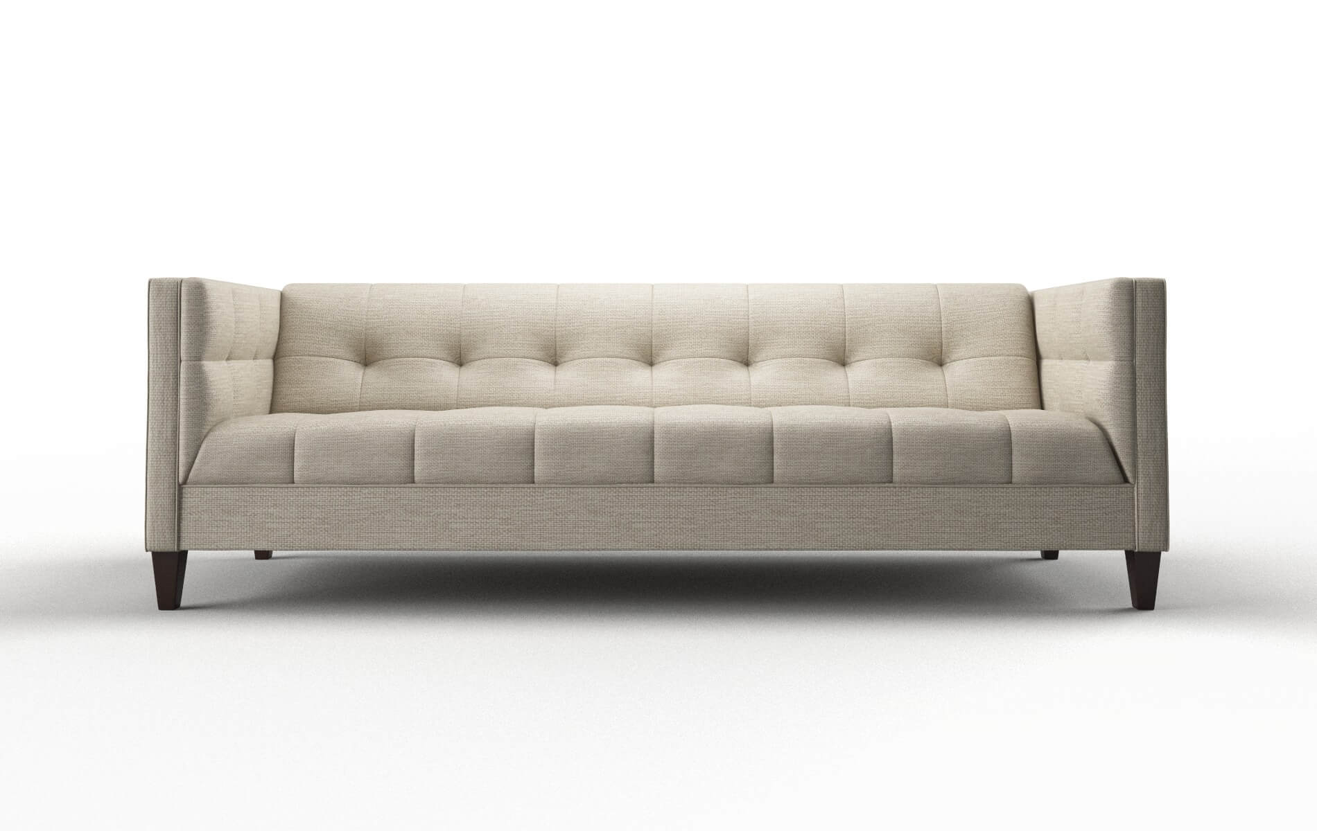 Messina Rocket Dove Sofa espresso legs 1