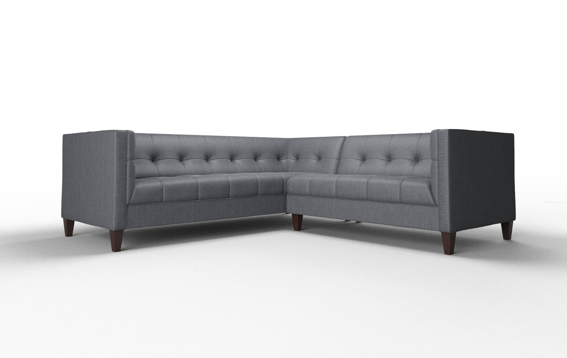 Messina Rocket Eclipse Sectional espresso legs 1