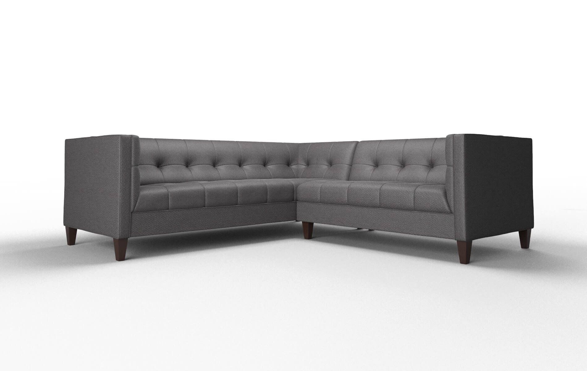 Messina Royale Eclipse Sectional espresso legs 1