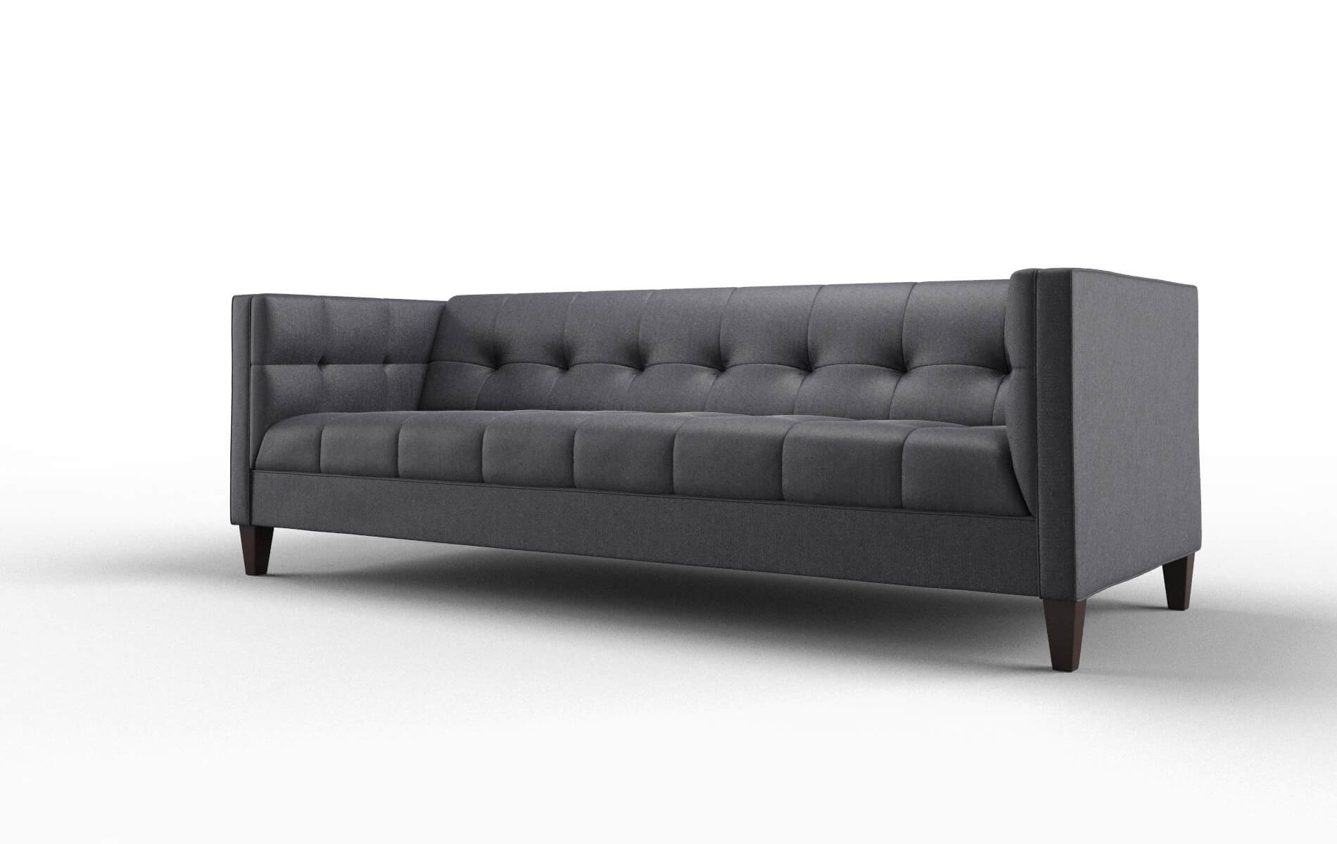 Messina Sasha Navy Sofa espresso legs 4