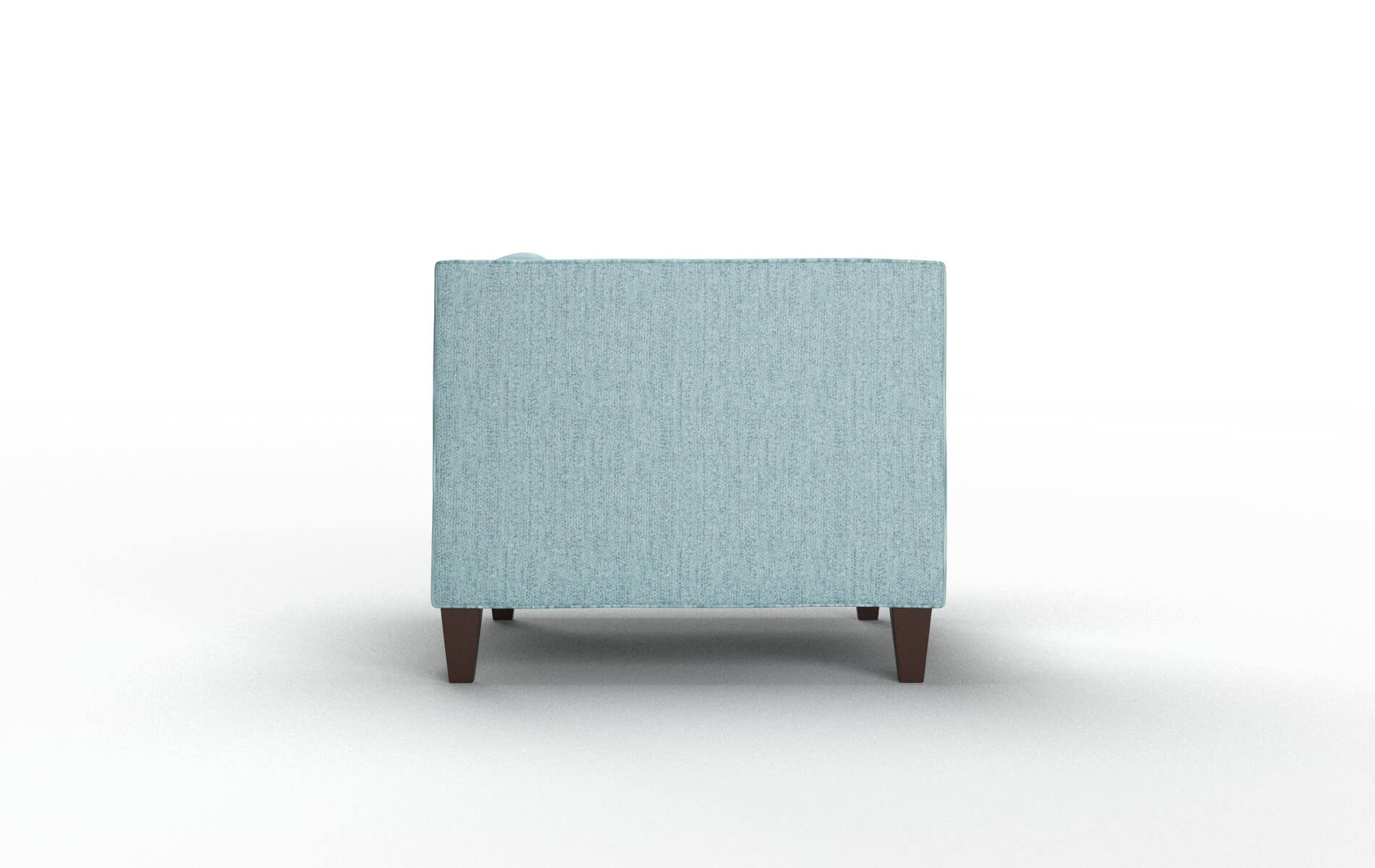 Messina Sasha Teal Chair espresso legs 3