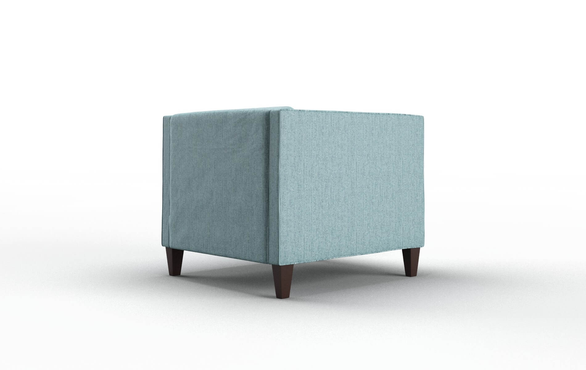 Messina Sasha Teal Chair espresso legs 5