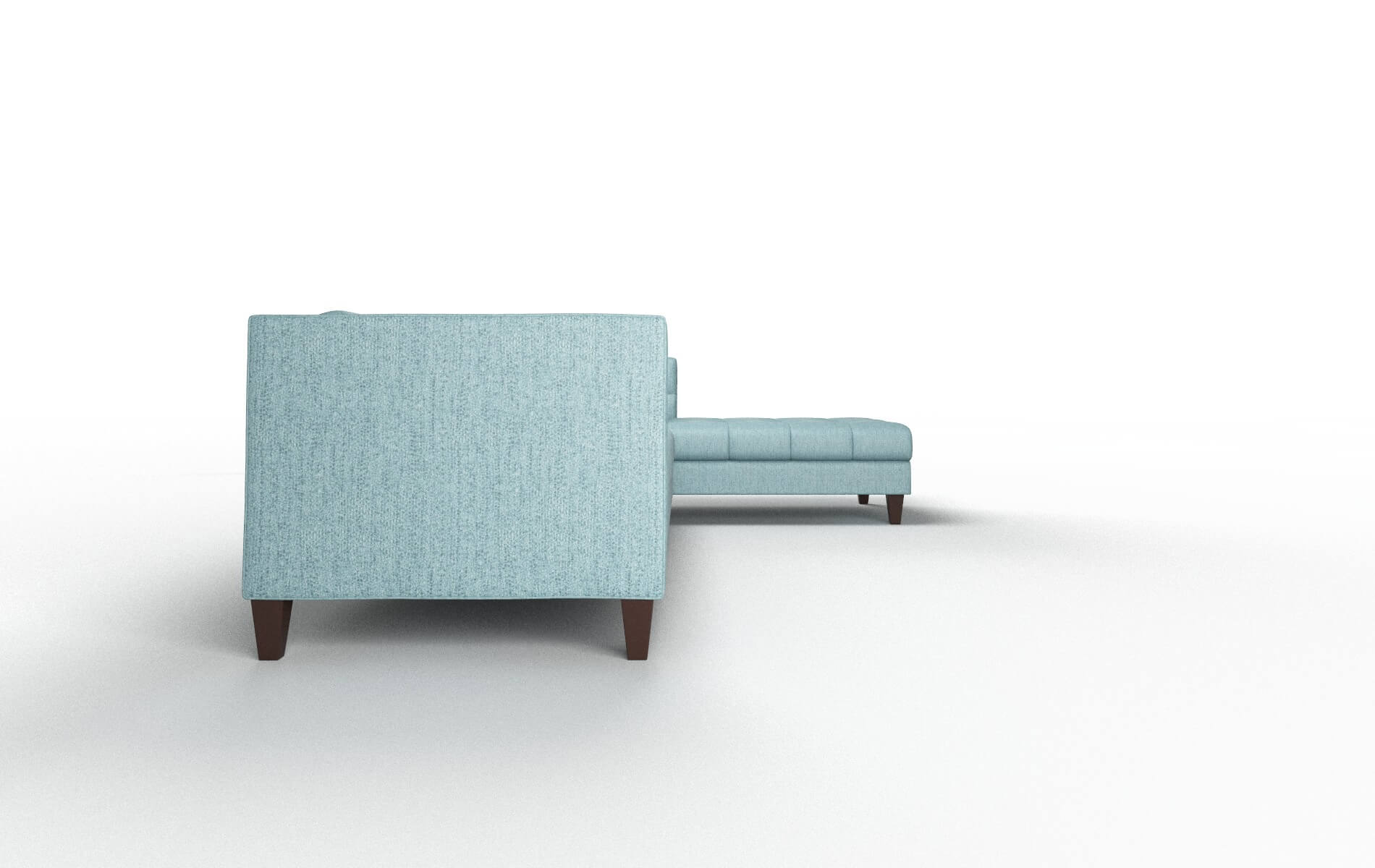Messina Sasha Teal Panel espresso legs 3